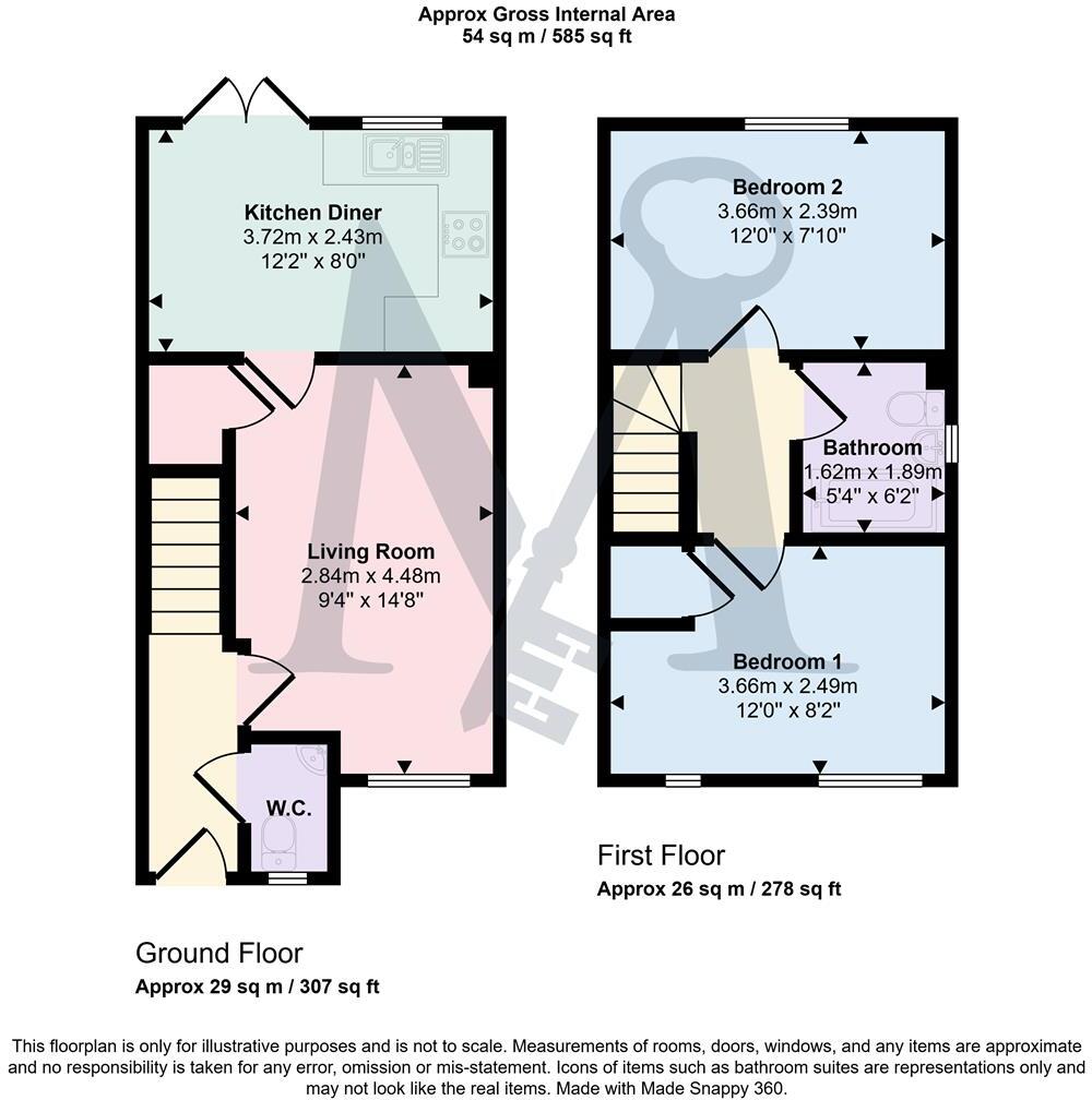 Starling Close, Shepshed, Loughborough floorplan