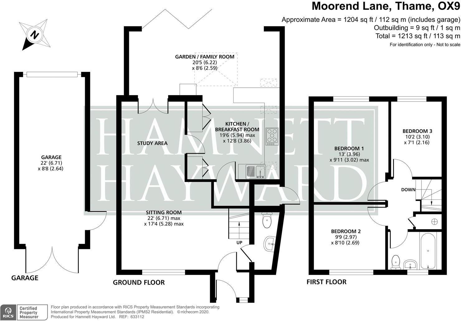 Central Thame, Oxfordshire floorplan