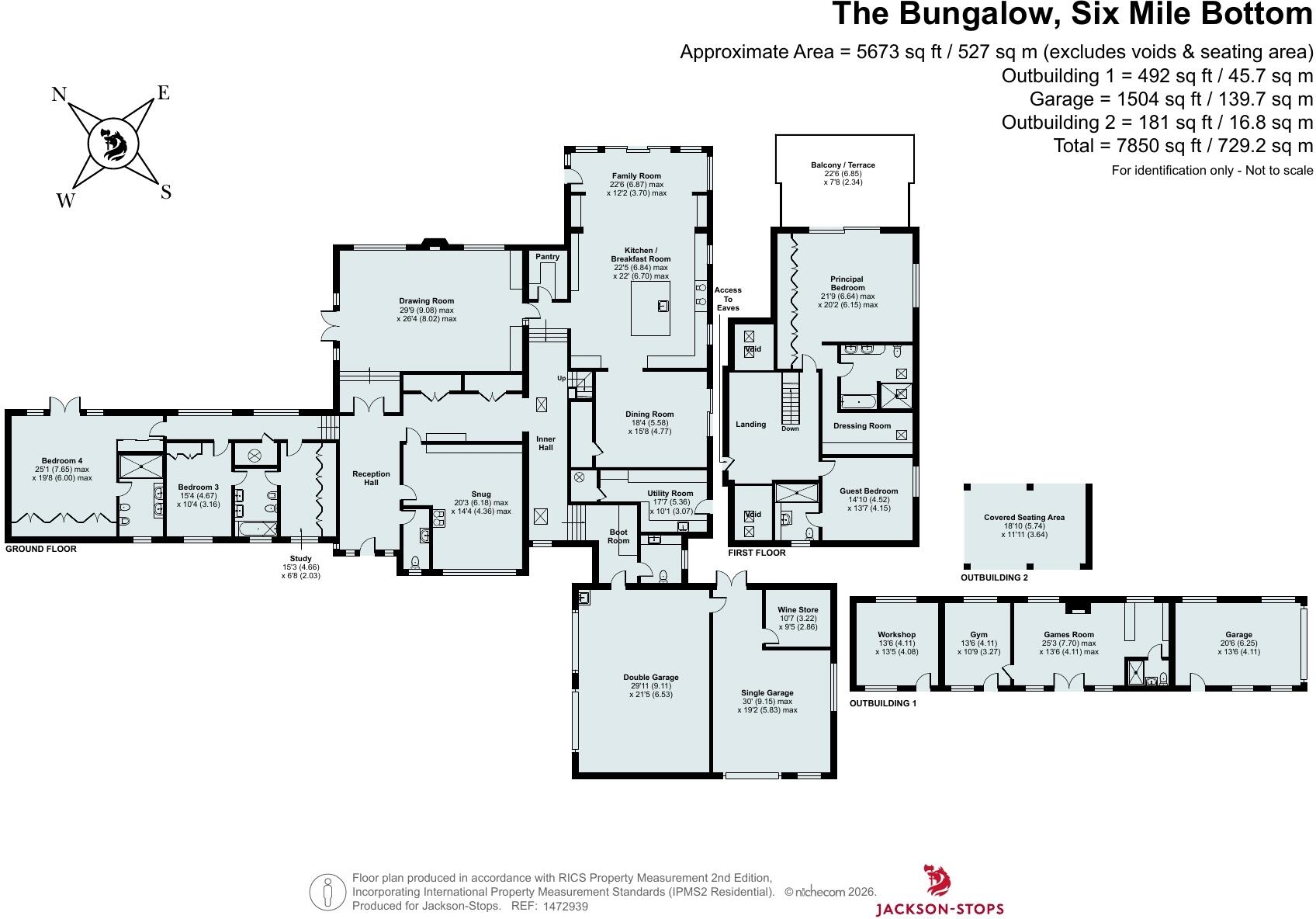 Swynford Paddocks, Six Mile Bottom, Newmarket, Suffolk, CB8 floorplan