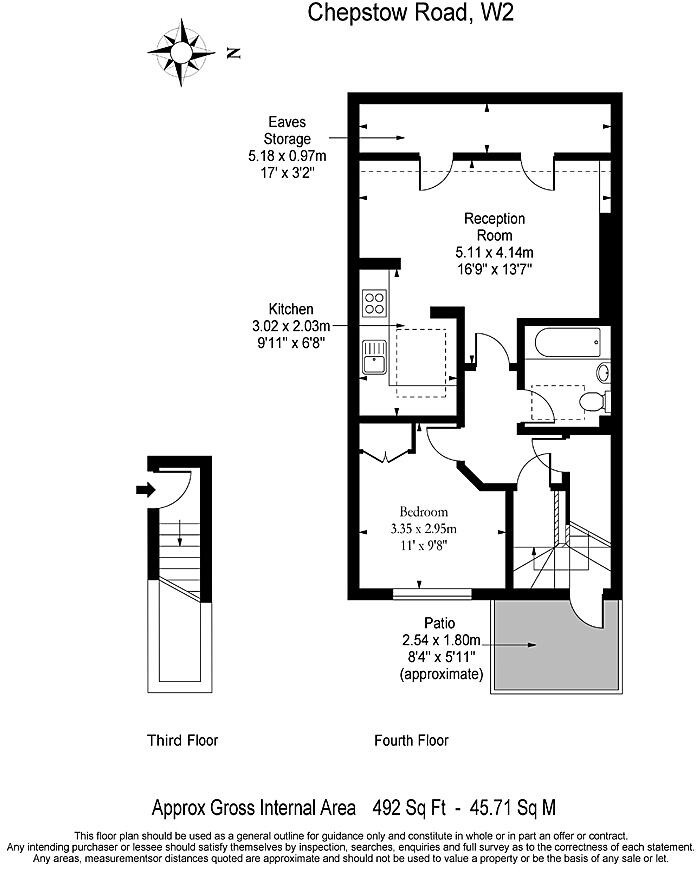 Chepstow Road, City Of Westminster, London floorplan