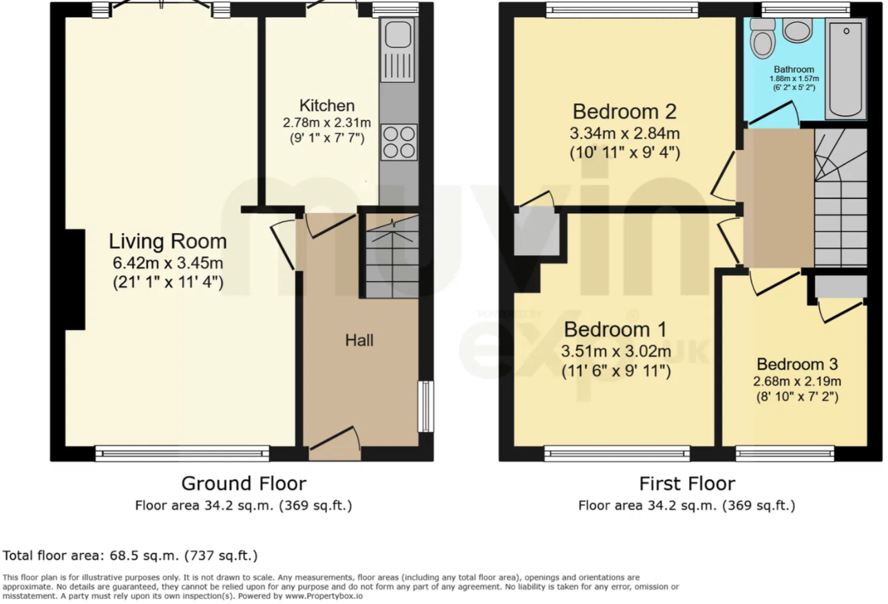 Hawthorn Close, Takeley, Bishop's Stortford, CM22 6SD floorplan