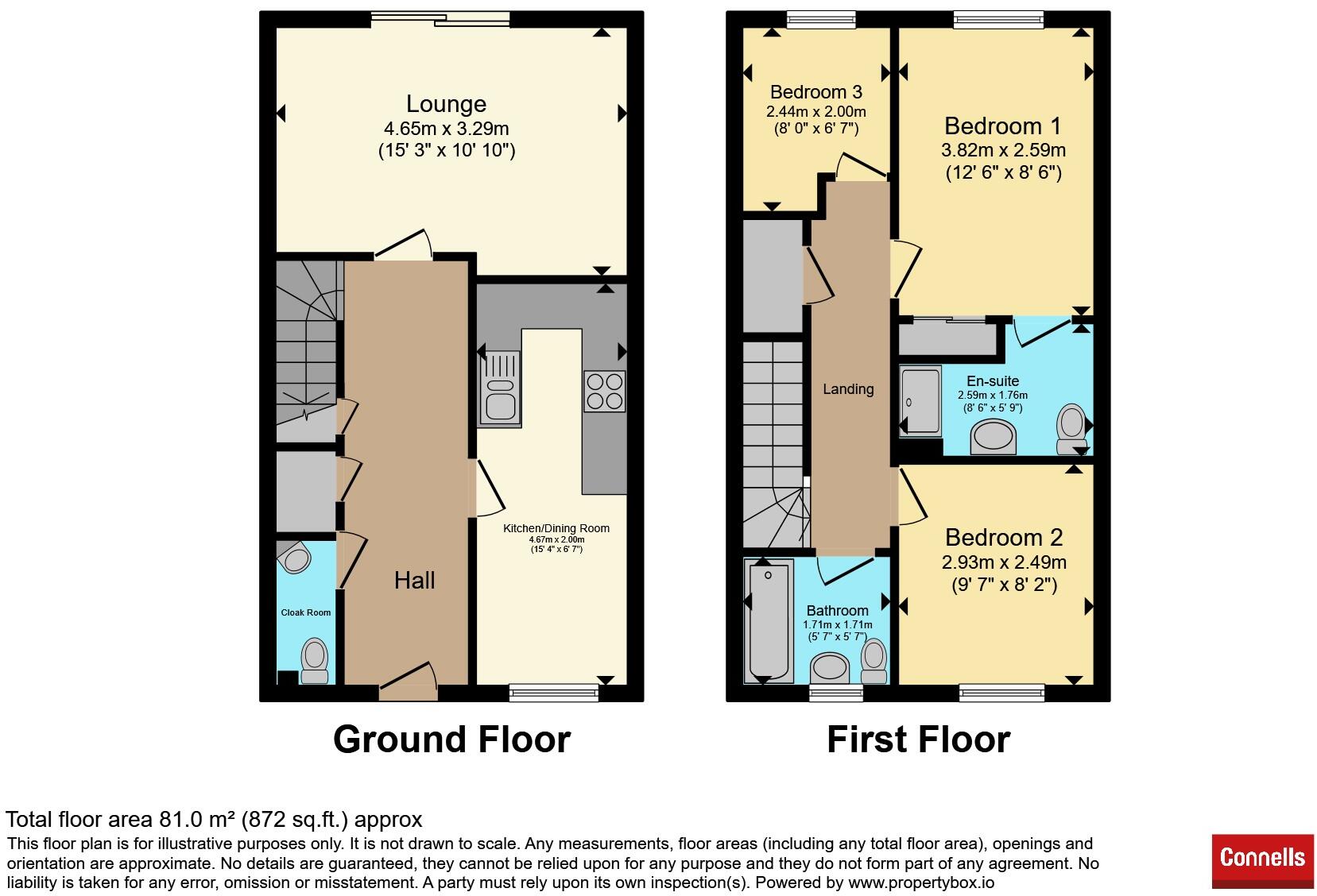 Great Brook Ground, Houlton, Rugby floorplan