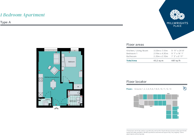 Millwrights Place, Bristol Bristol BS1 floorplan