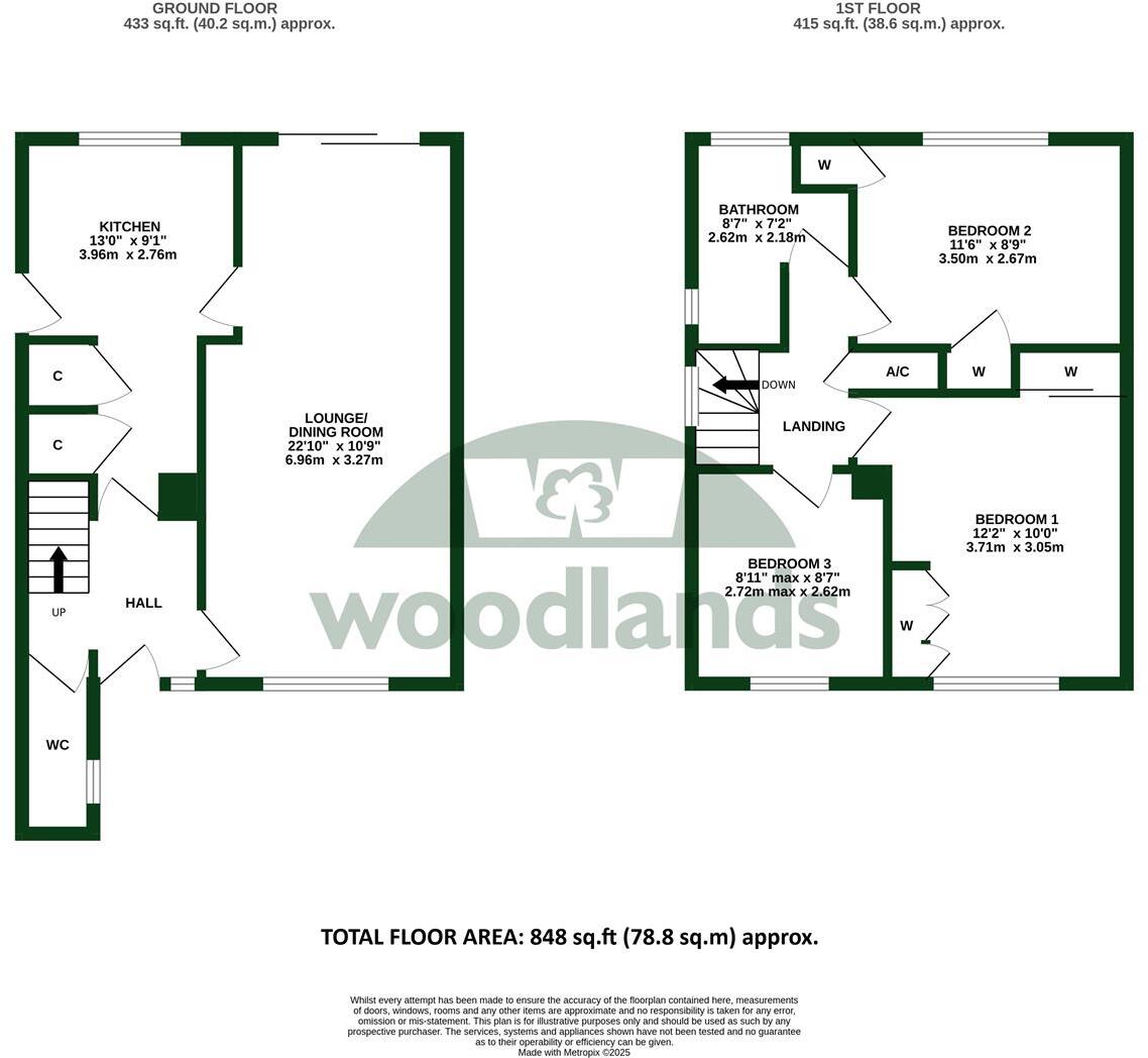 Daneshill, Redhill floorplan
