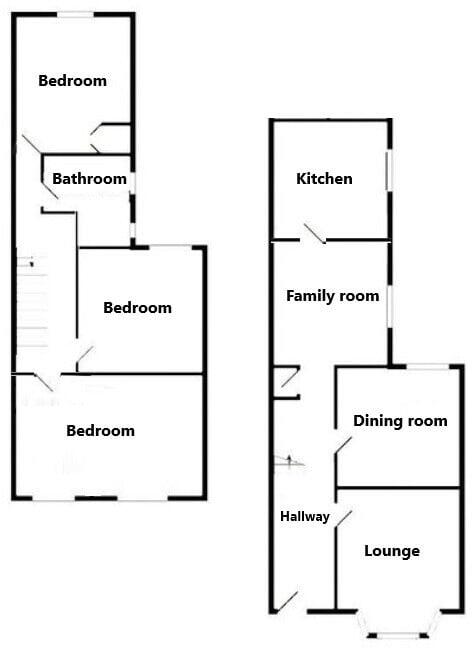Suffolk Place, Porthcawl, CF36 3EA floorplan