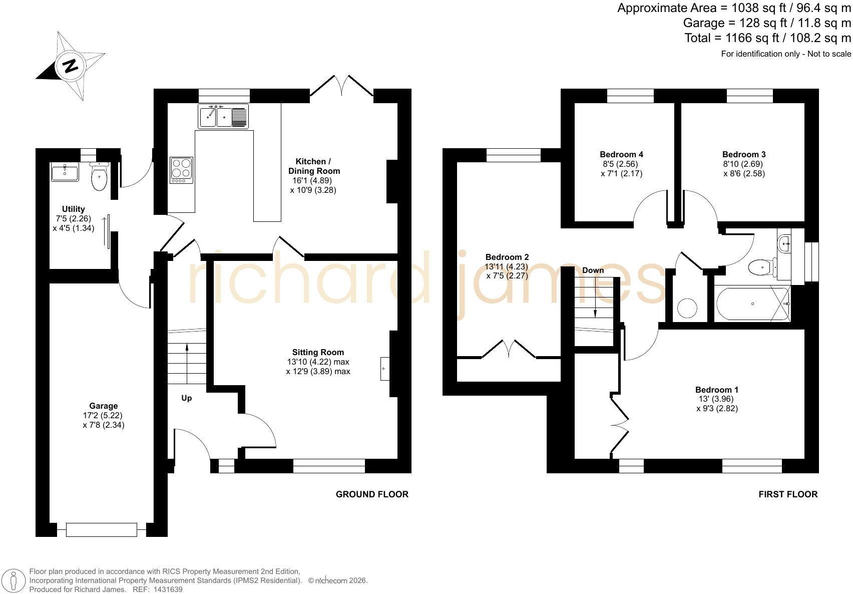 Lineacre Close, Grange Park, Swindon, SN5 floorplan