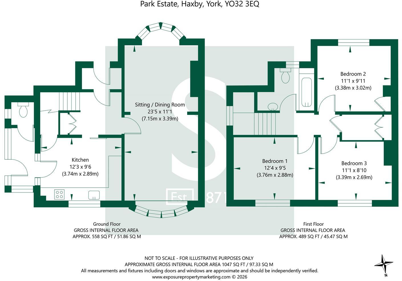 Park Estate, Haxby, York floorplan