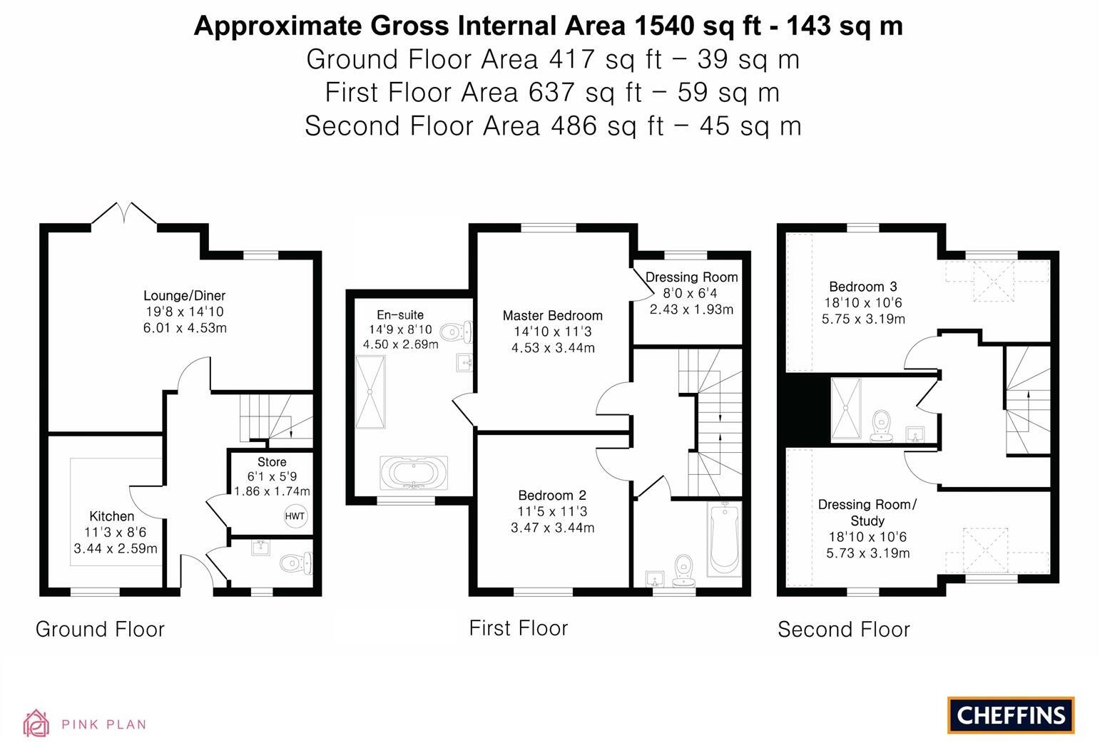 Kingsbridge Way, Kentford floorplan