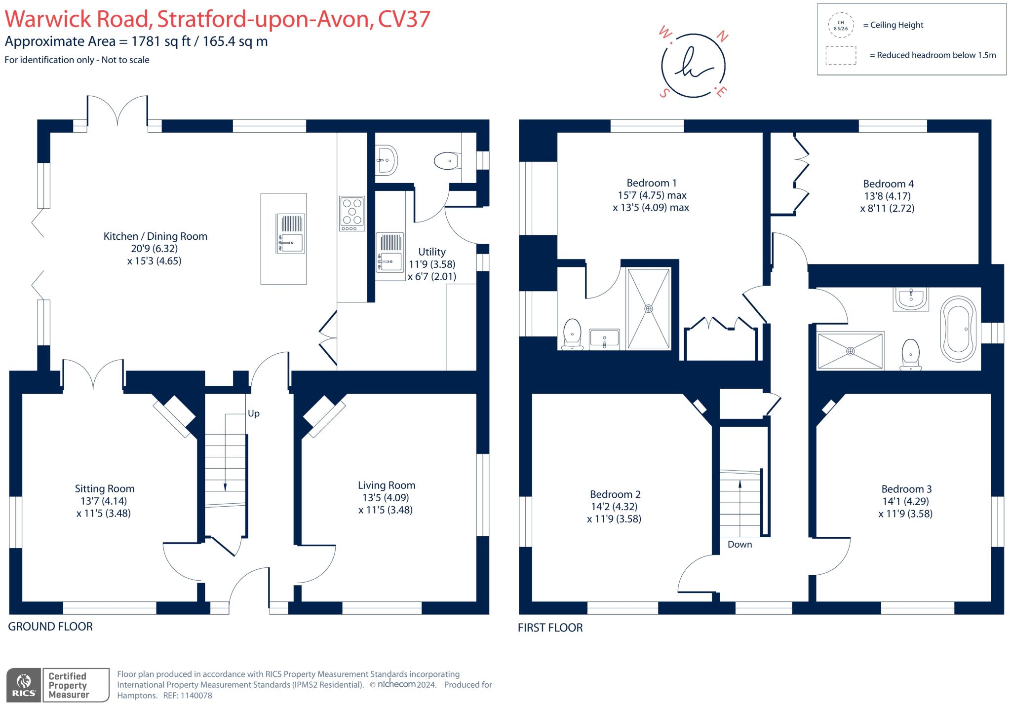 Warwick Road, Stratford-Upon-Avon, CV37 floorplan