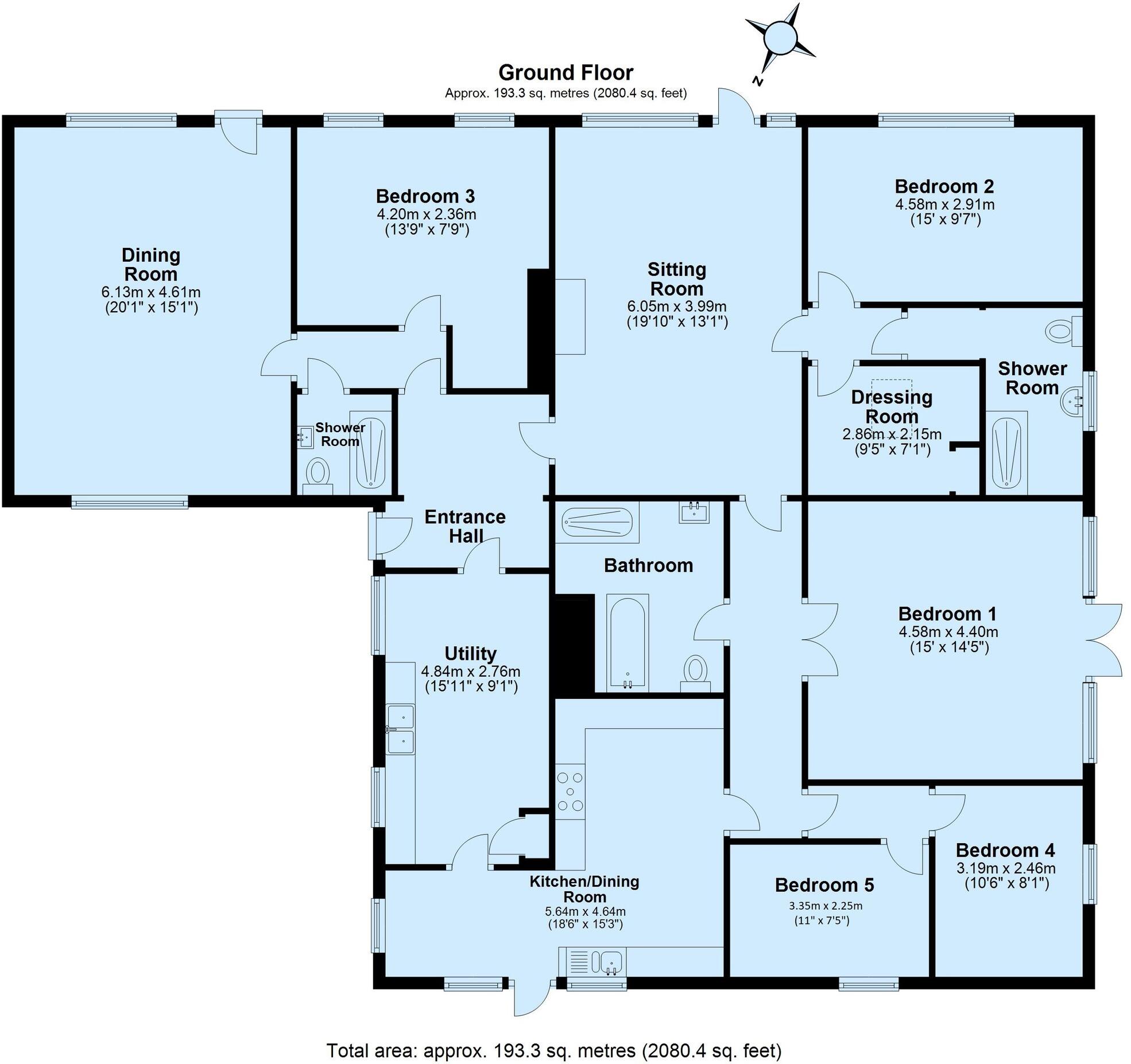 Totnes Road, Longcombe, Totnes floorplan