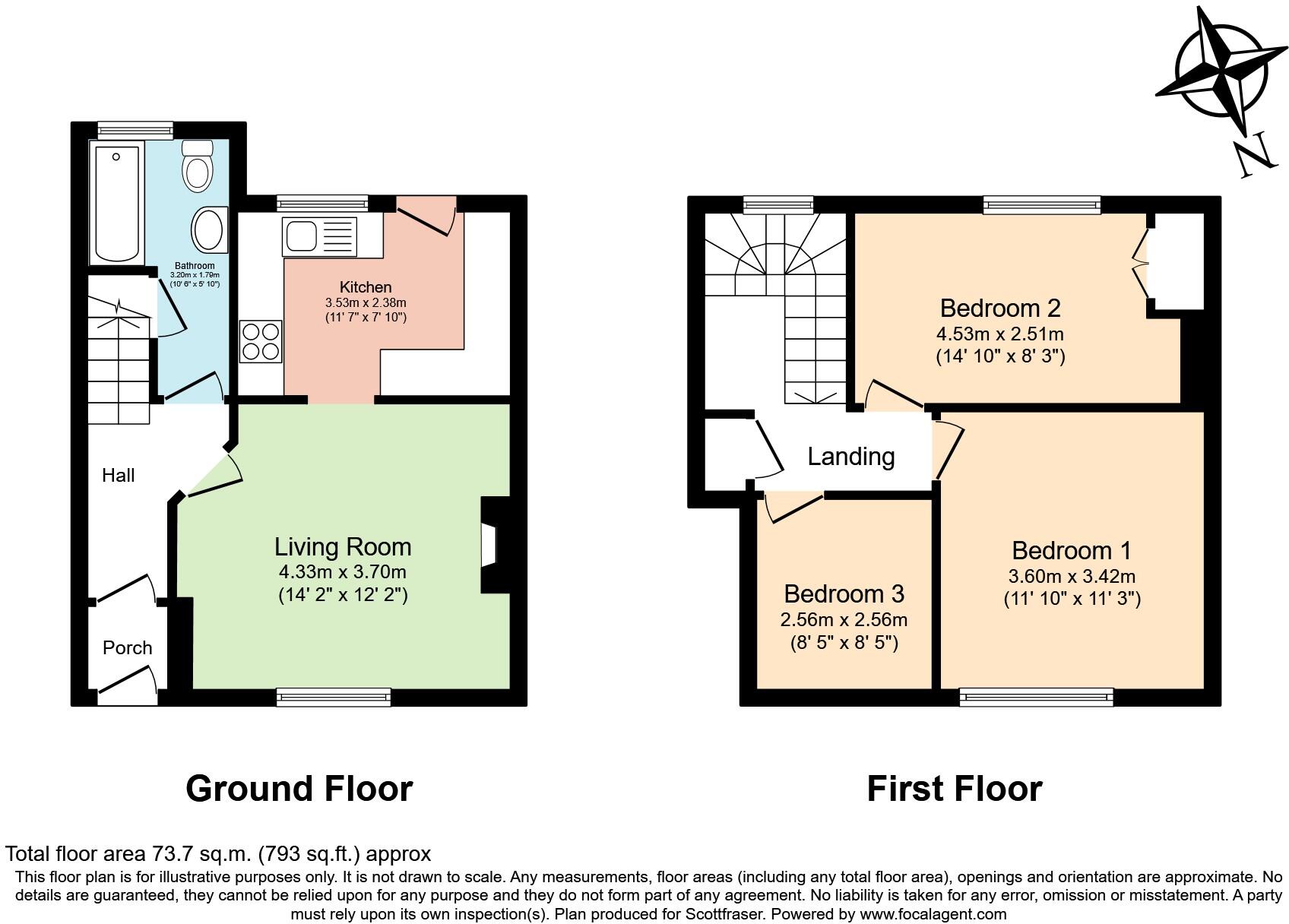 Farmer Place, Marston, Oxford, OX3 floorplan