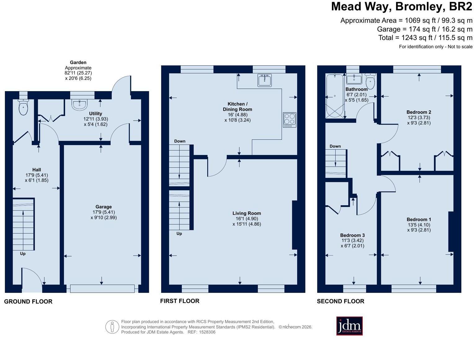 Mead Way, Bromley, BR2 floorplan