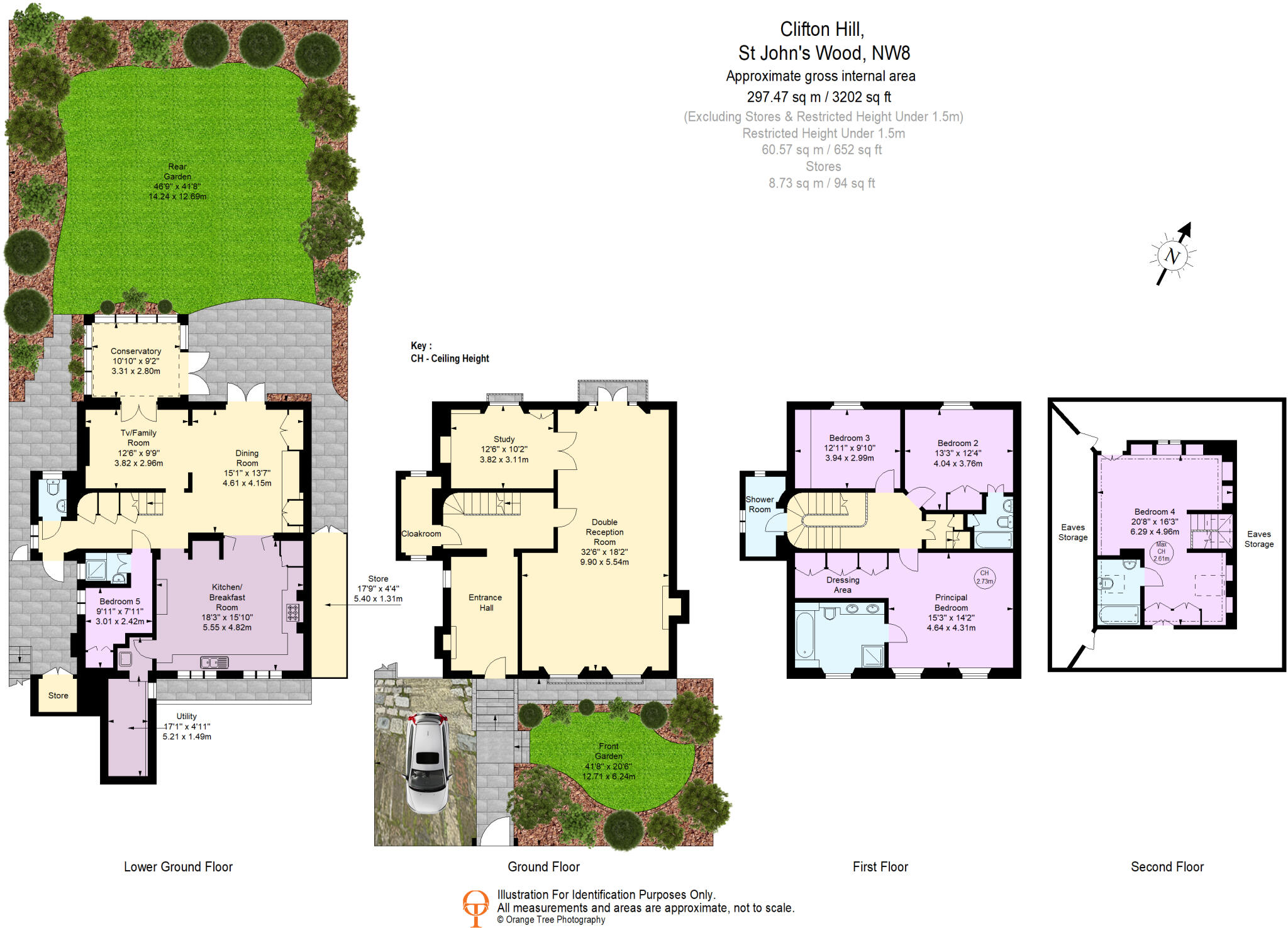 Clifton Hill, London floorplan