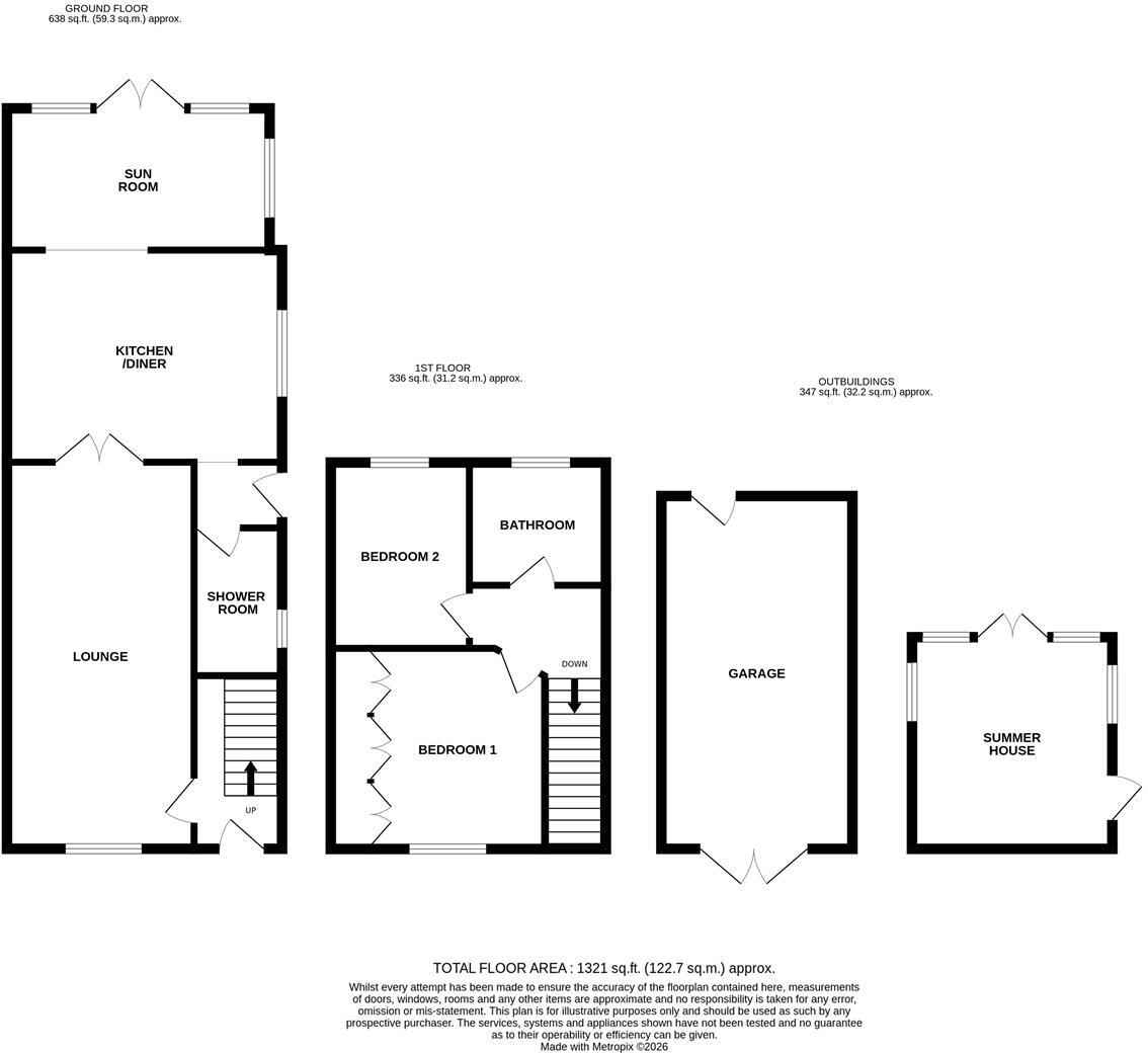 Peaks Lane, New Waltham floorplan