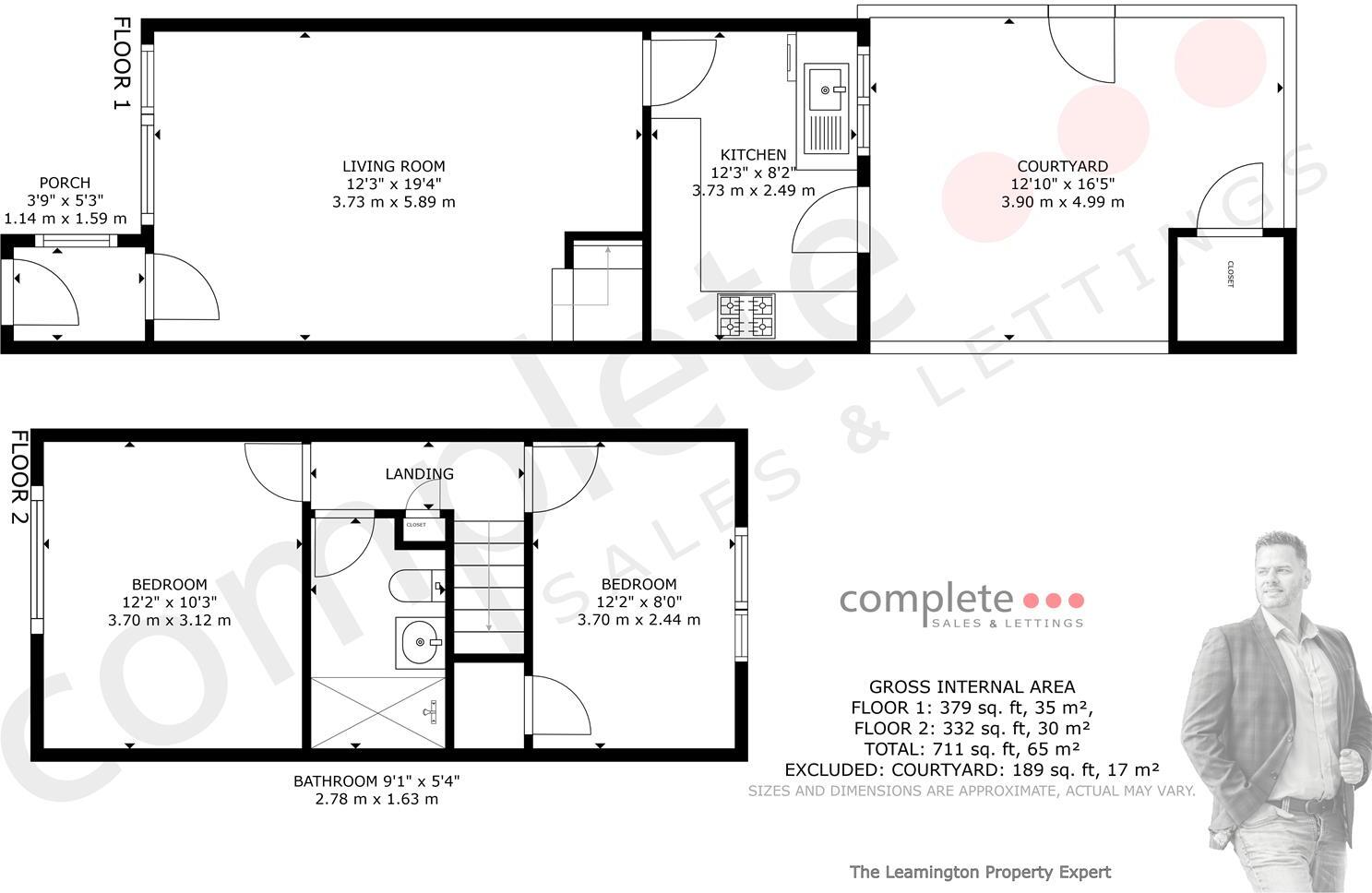 Kettlewell Close, Warwick floorplan