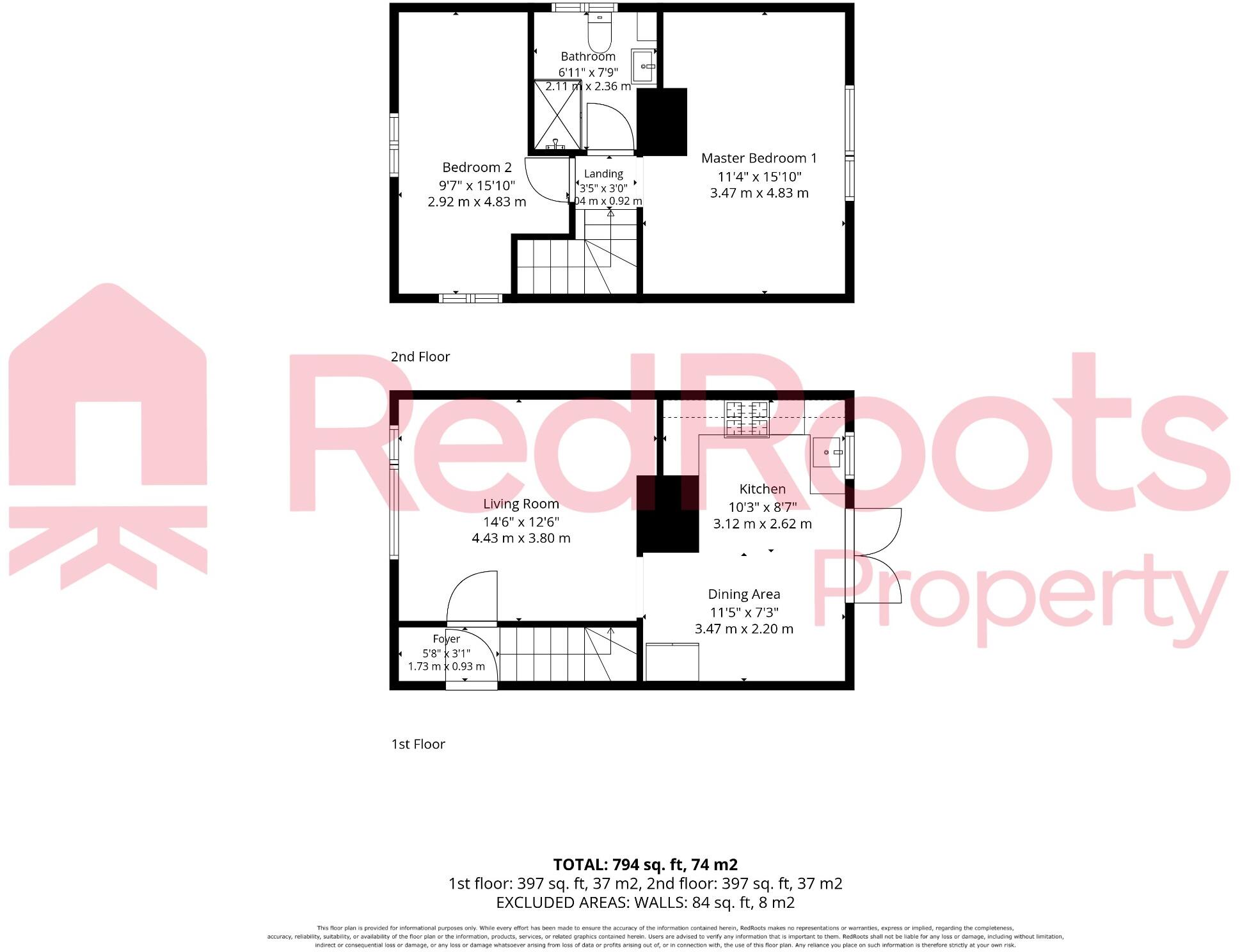 Lancaster Street, Thurnscoe, Rotherham, South Yorkshire, S63 0HL floorplan
