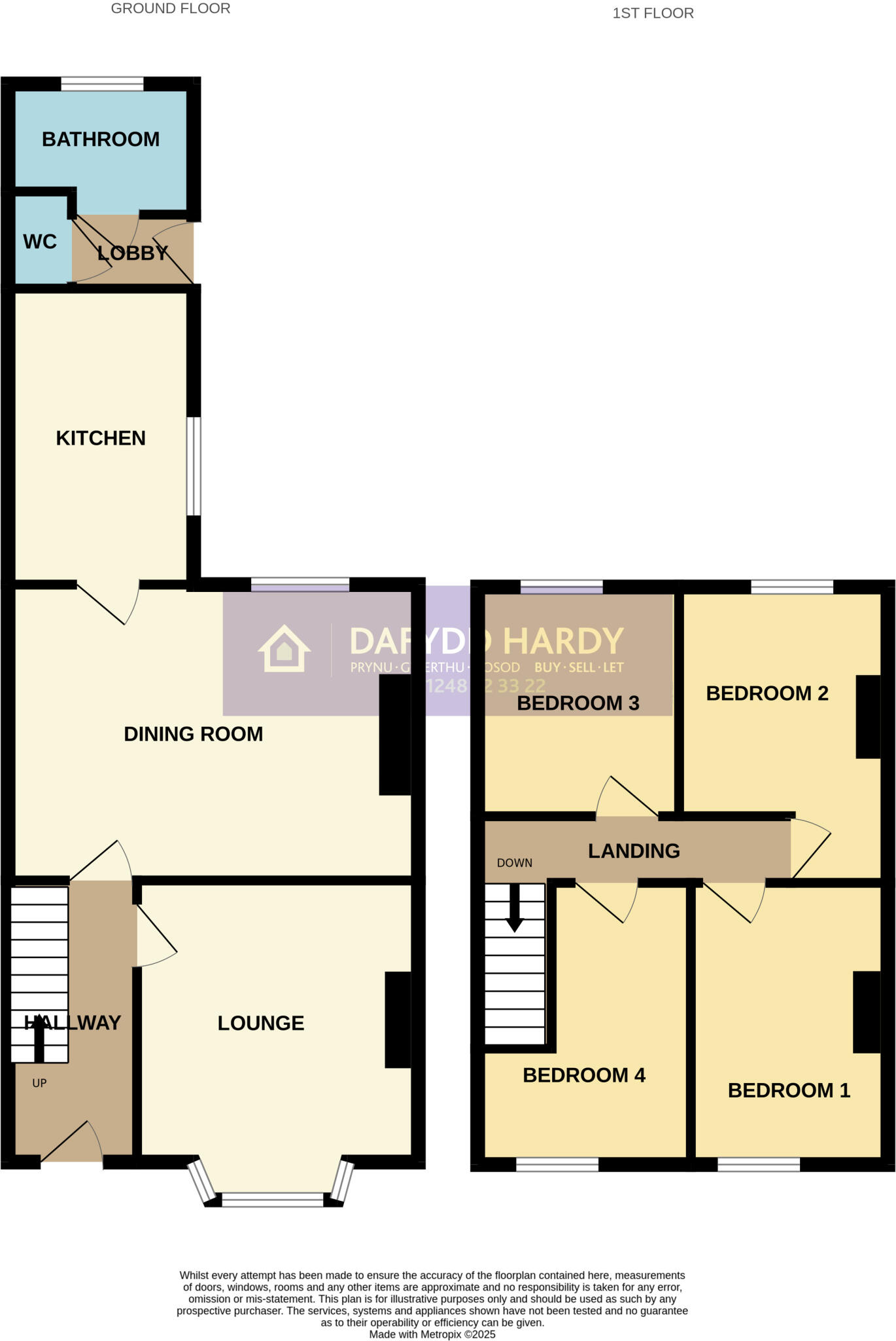 Orme Road, Bangor, Gwynedd, LL57 floorplan