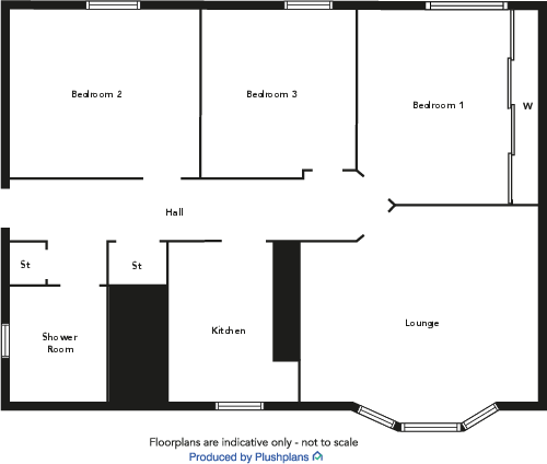 26 Woodhouse Street, Glasgow, G13 1AR floorplan
