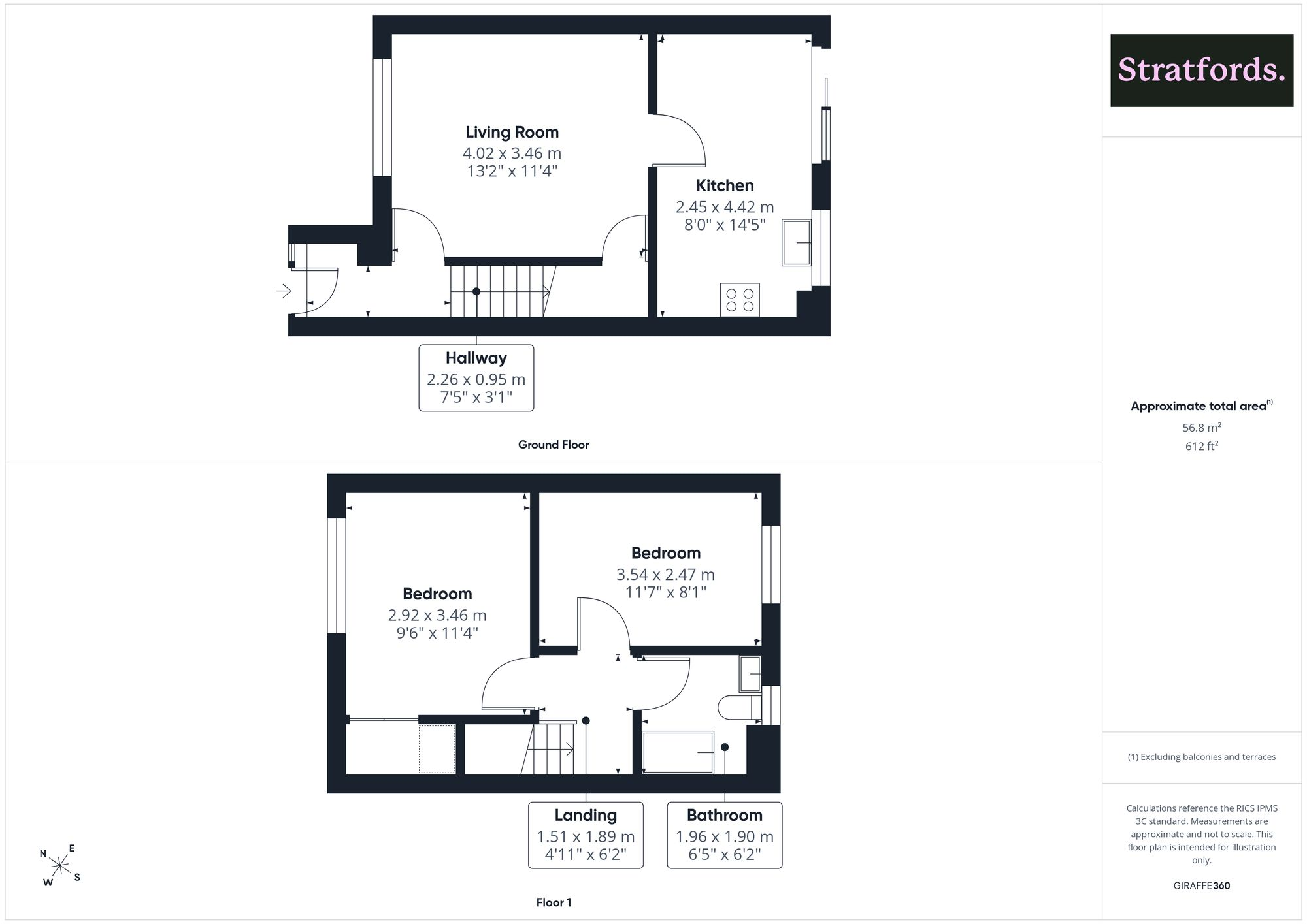 Bantock Close, Browns Wood, MK7 floorplan
