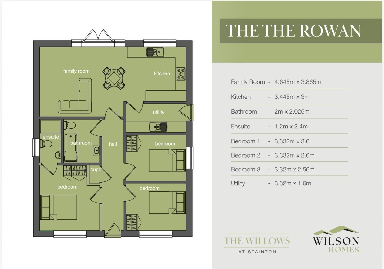 Strait Lane, Stainton floorplan