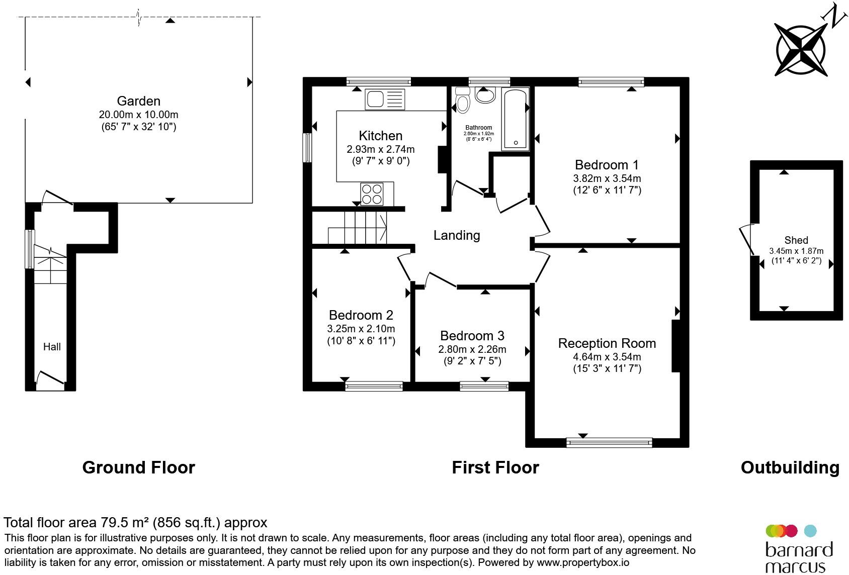 Shawley Crescent, Epsom floorplan