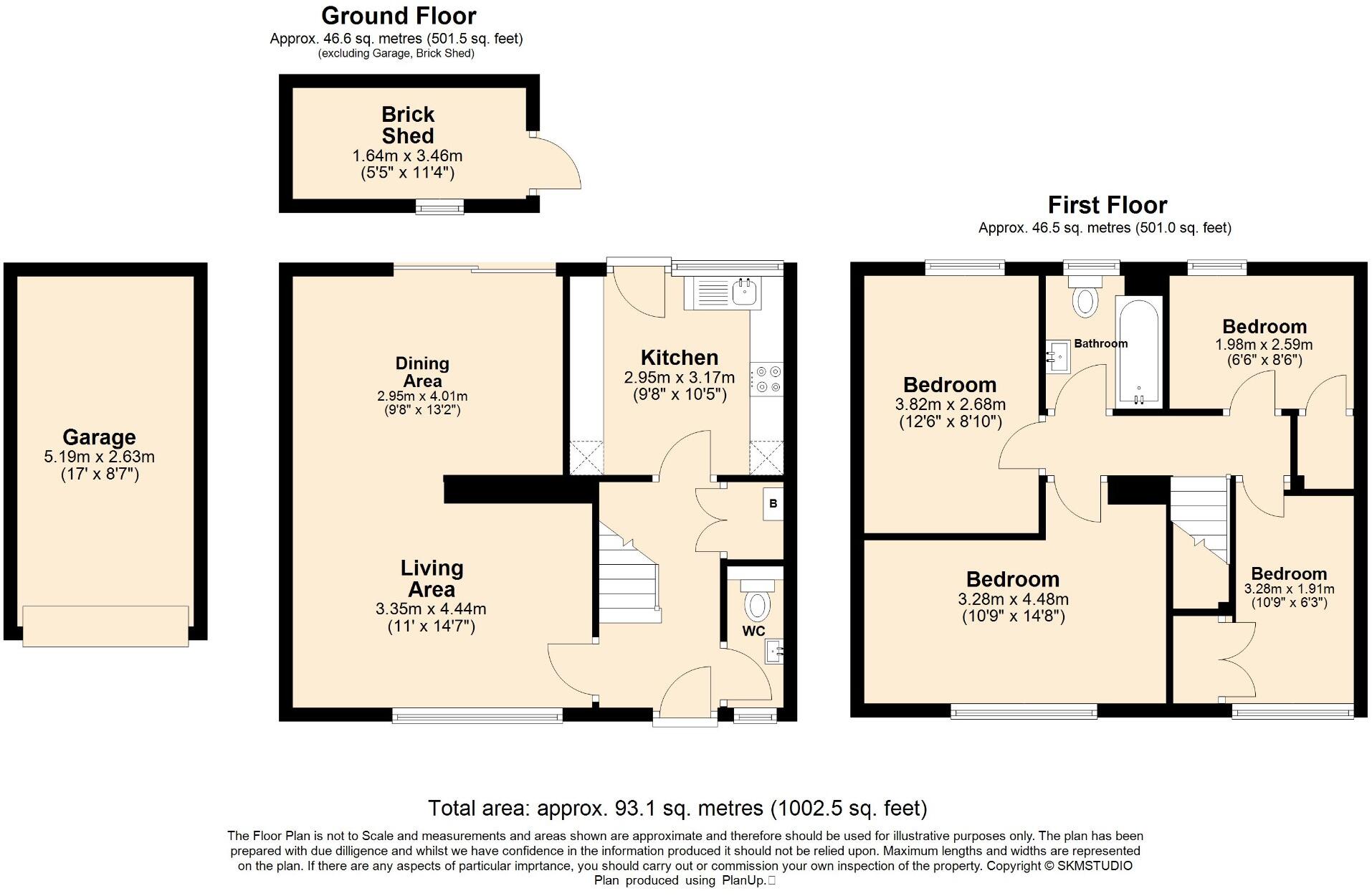 Martian Avenue, Hemel Hempstead, Hertfordshire, HP2 5PL floorplan