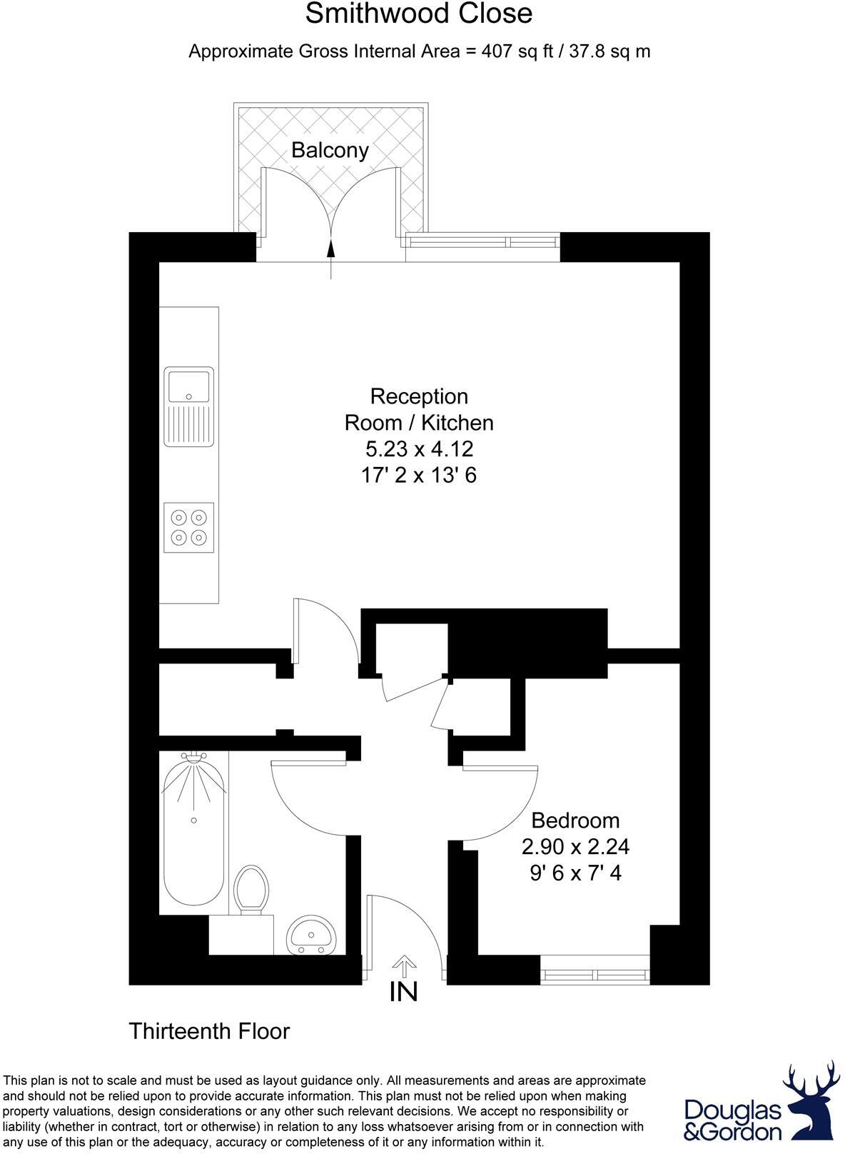Smithwood Close, SW19 floorplan