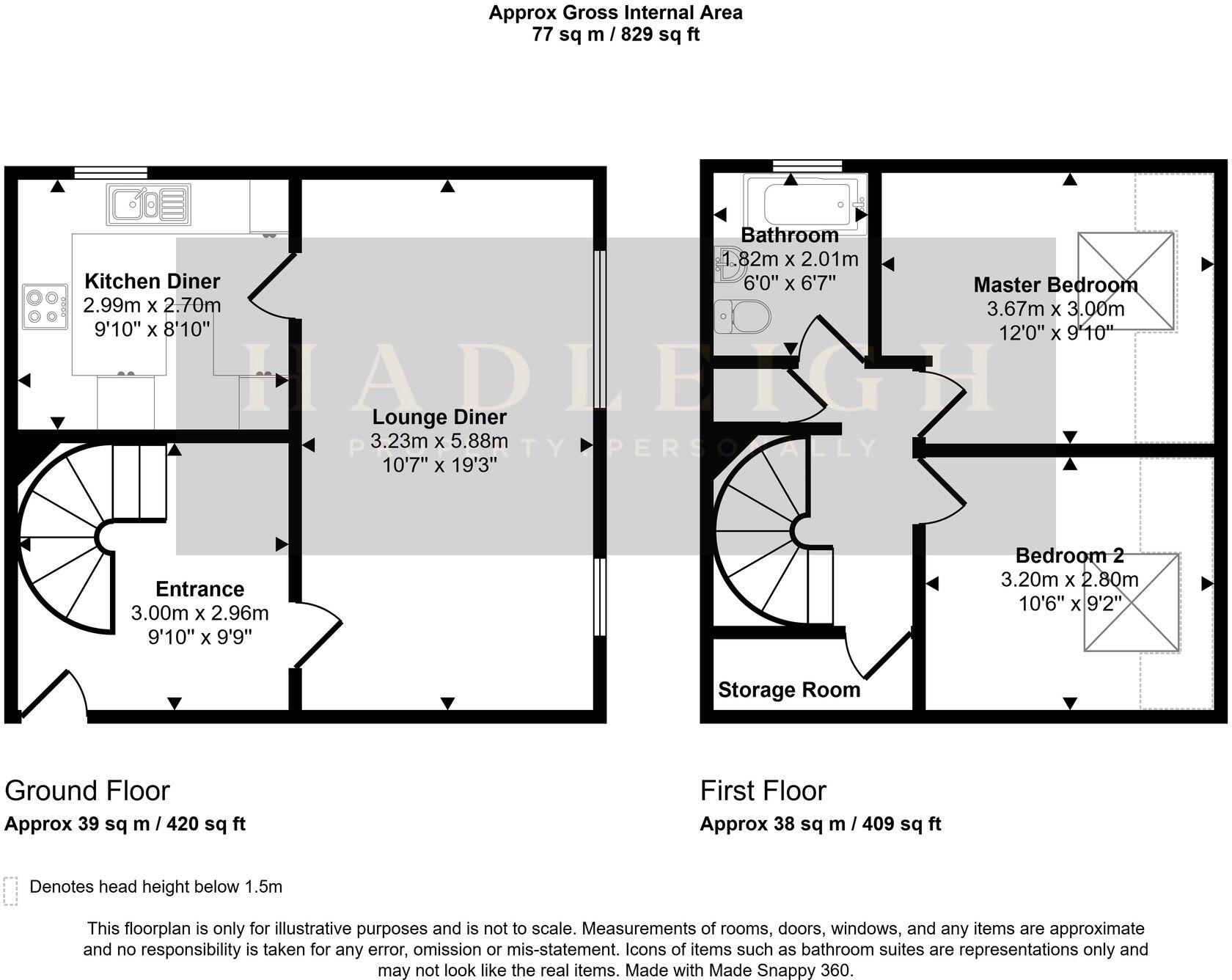 Griffin Gardens, Harborne, B17 floorplan