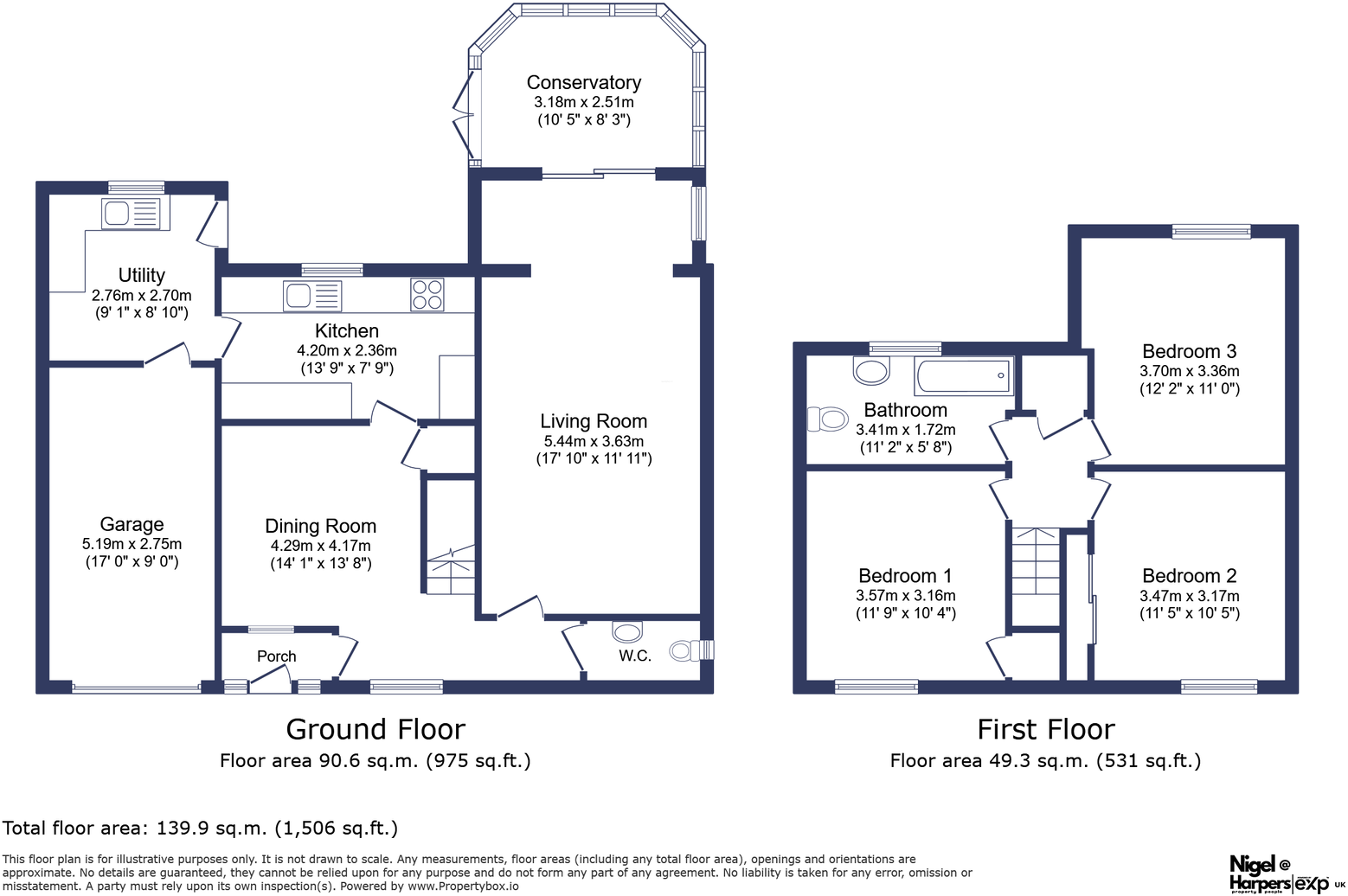 Pinewood Drive, Lancaster Park, Morpeth, NE61 3ST floorplan