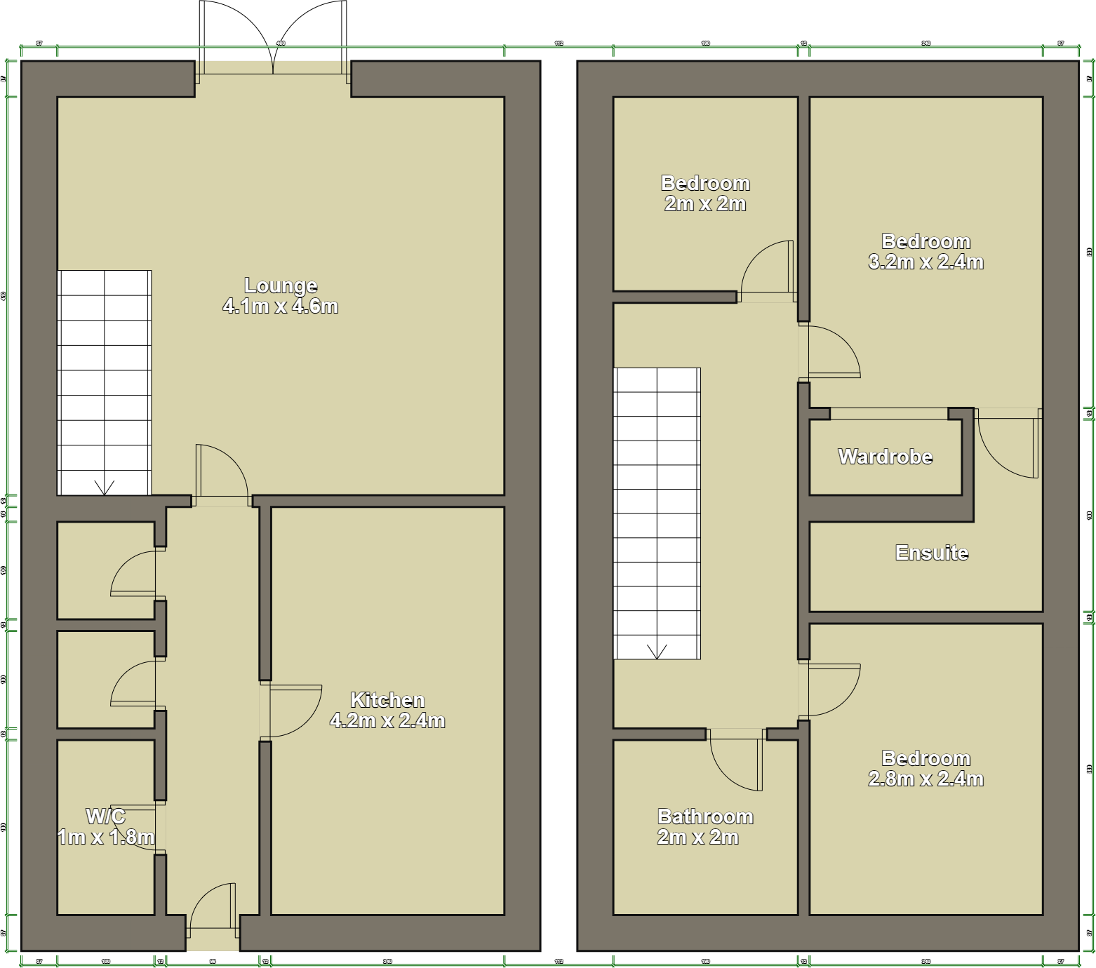 Heol Y Deri, Cwmbach, Aberdare, Rhondda Cynon Taf floorplan