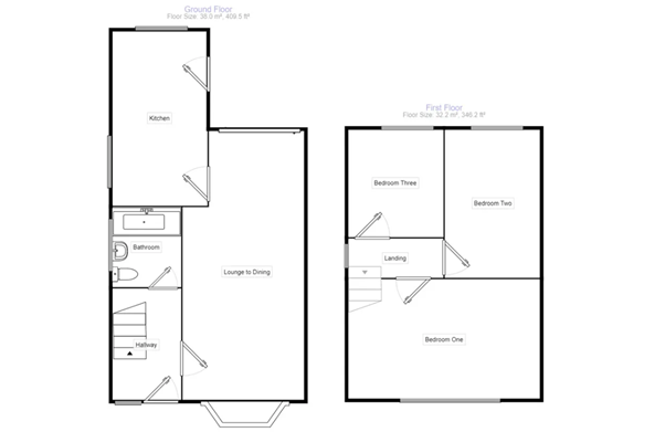 Rosewood Avenue, Higher Walton floorplan
