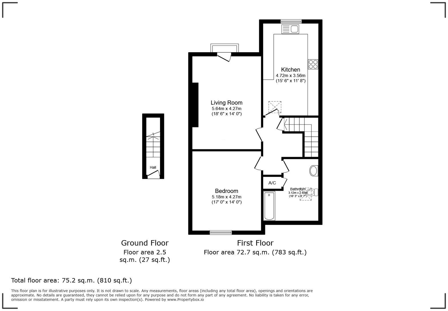 St. Georges Road, Cheltenham, Gloucestershire floorplan