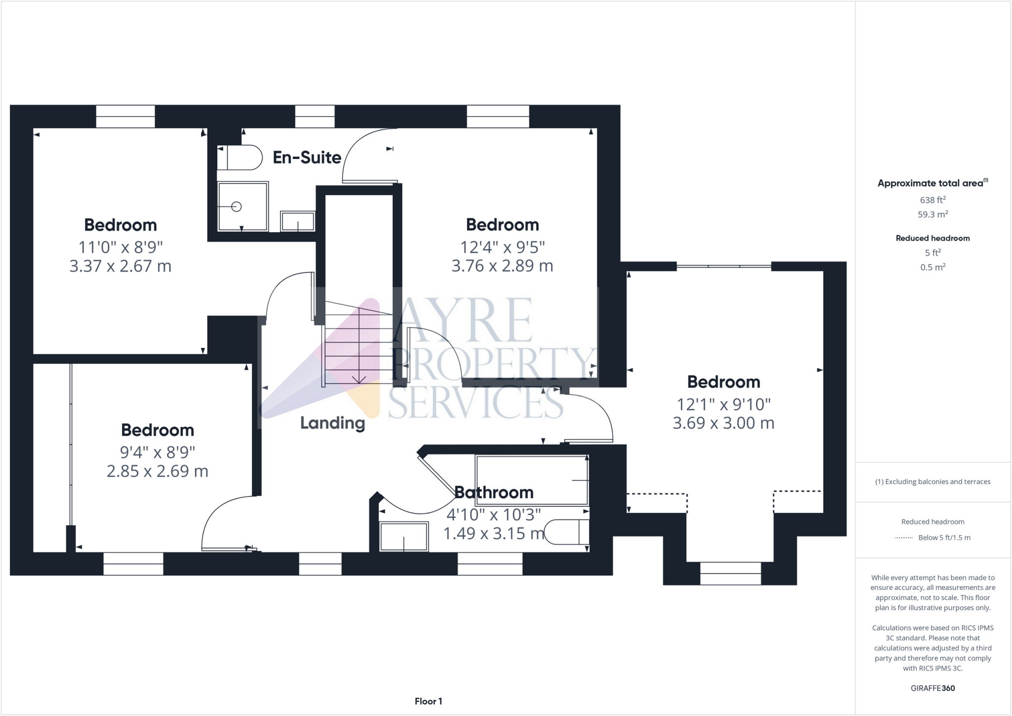 Lordenshaw Drive, Rothbury, Morpeth, Northumberland floorplan