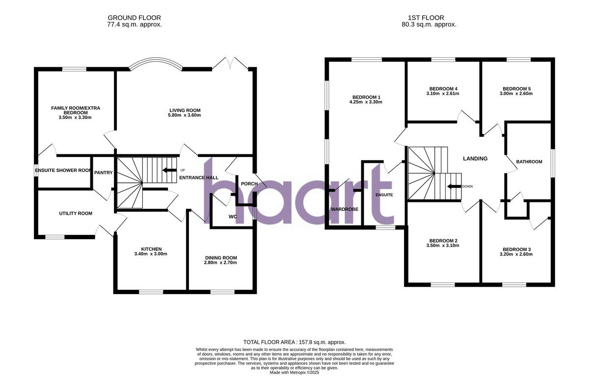 Sudeley Grove, Hardwick floorplan