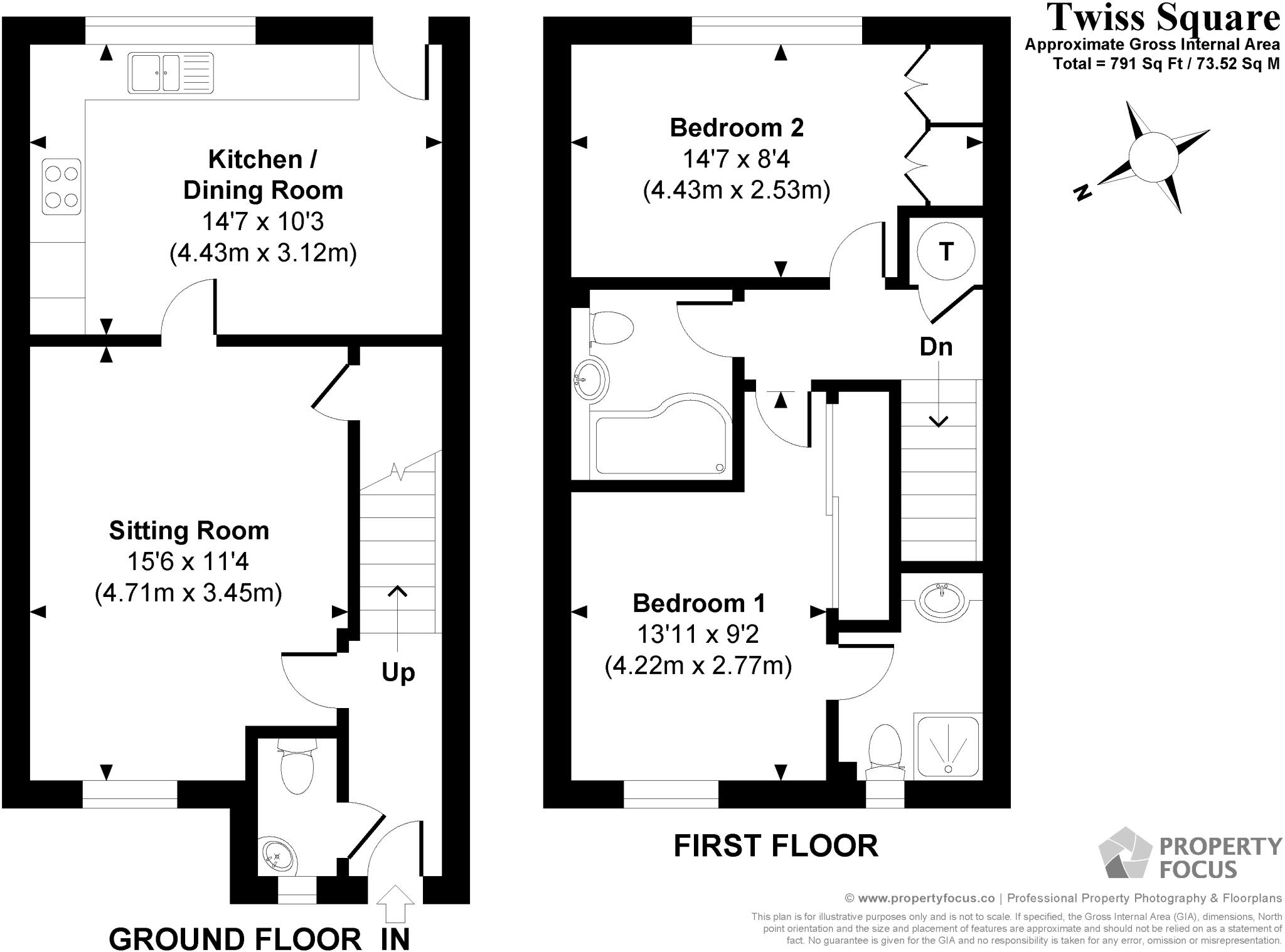 Twiss Square, Winchester, SO23 floorplan