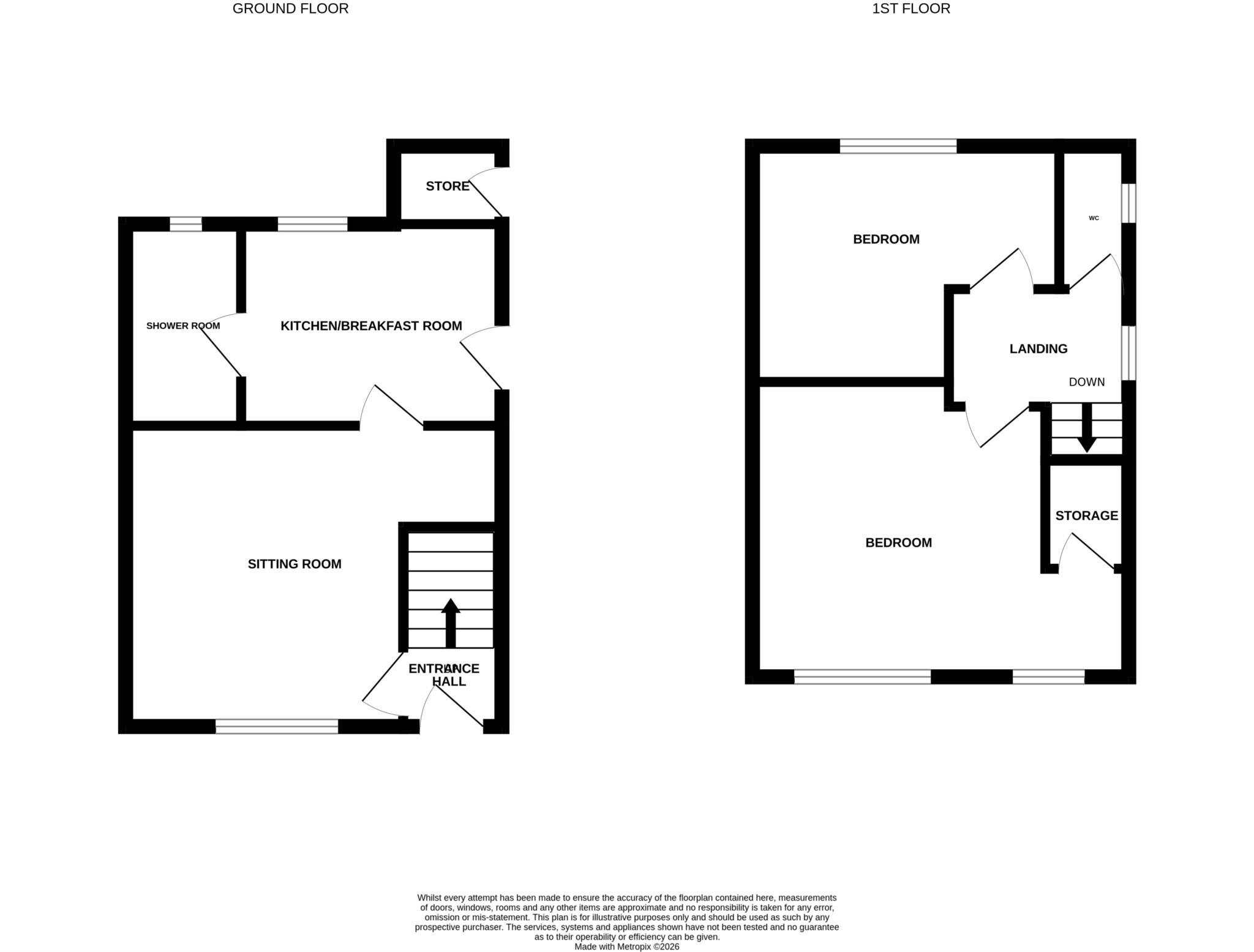 Northbourne Road, Eastbourne, BN22 8RR floorplan