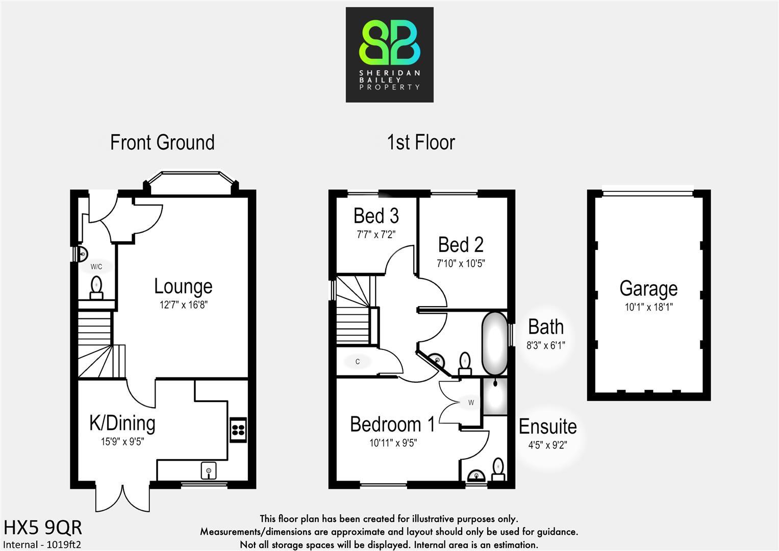 High Bank Close, Elland, HX5 9QR floorplan
