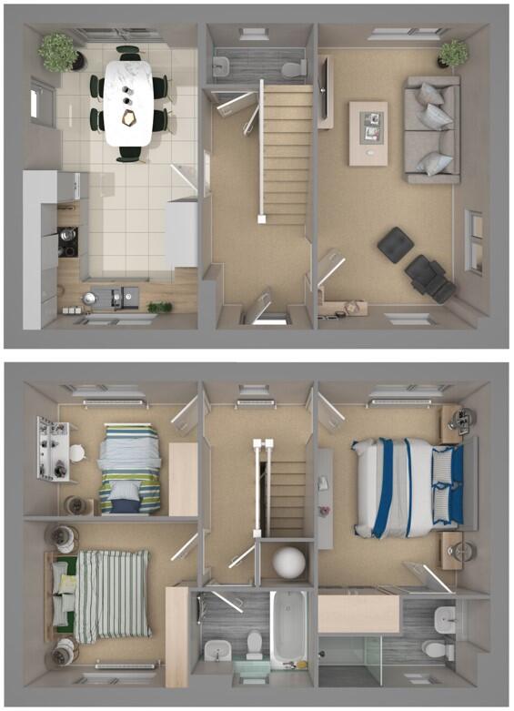 Cygnet Rise, Swaffham floorplan