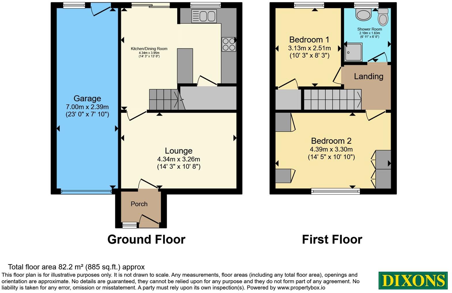 Roxby Gardens, Farndale Estate, Wolverhampton, WV6 floorplan