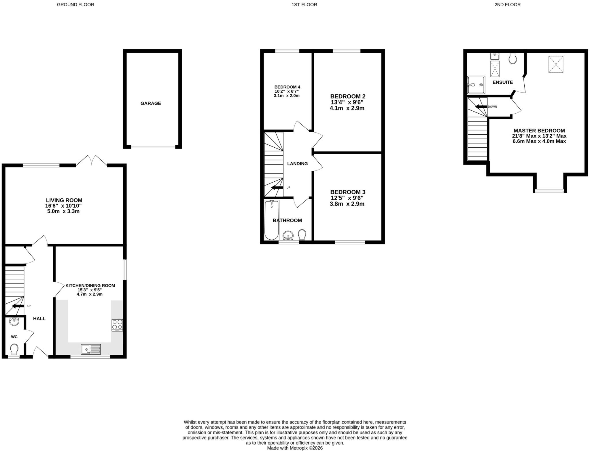 Jubileum Crescent, Pershore, Worcestershire. floorplan