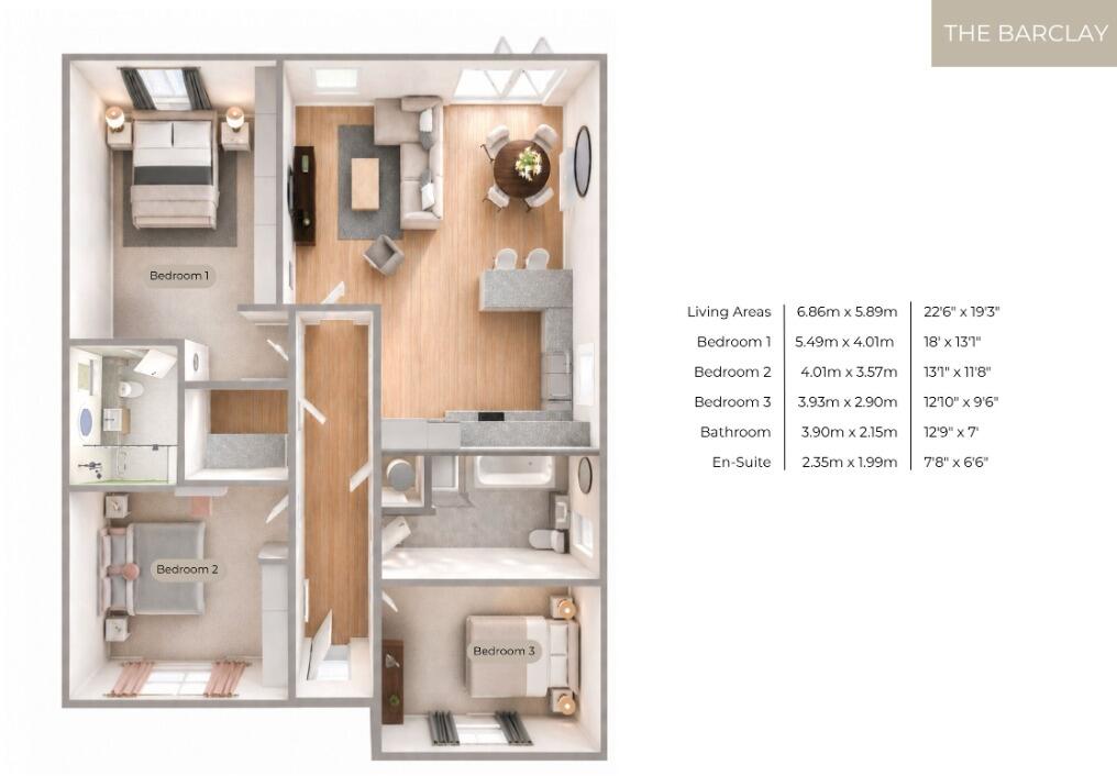 Linen Lea, Leburn Square, Auchtermuchty, Fife, KY14 floorplan