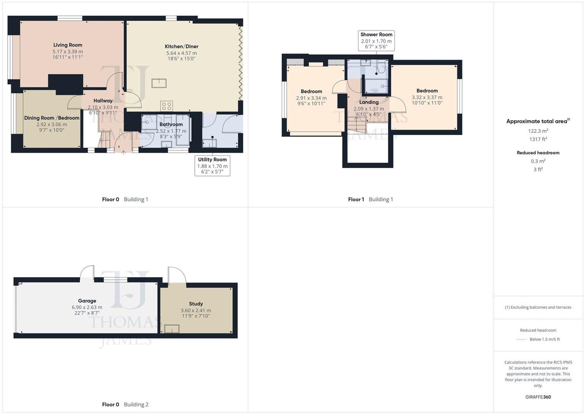 Pygall Avenue, Gotham, NG11 floorplan