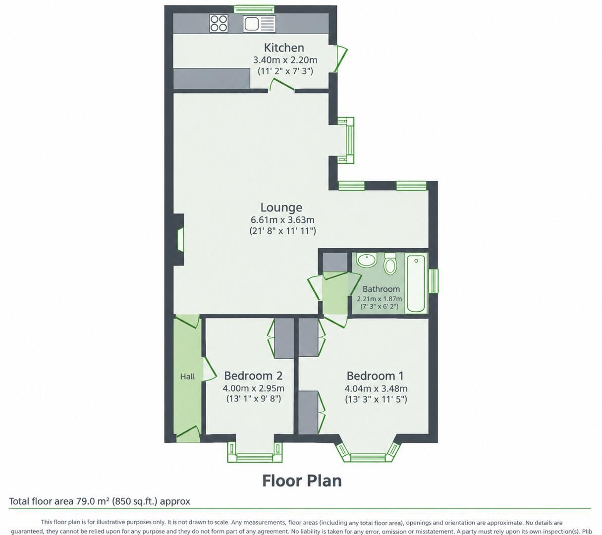 Flamstead End Road, Cheshunt, EN8 floorplan