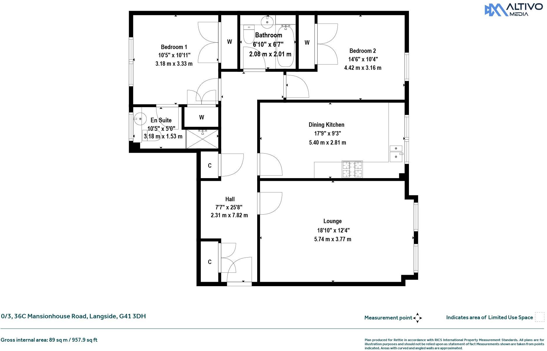 Mansionhouse Road, Langside, Glasgow floorplan