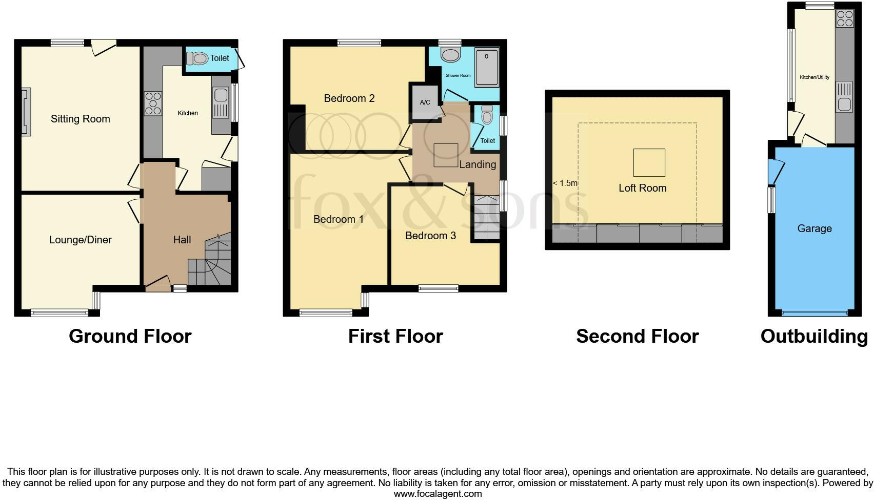 Manor Road, Minehead floorplan