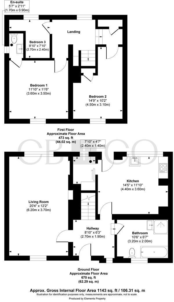Hoon Ridge, Hilton, Derby floorplan
