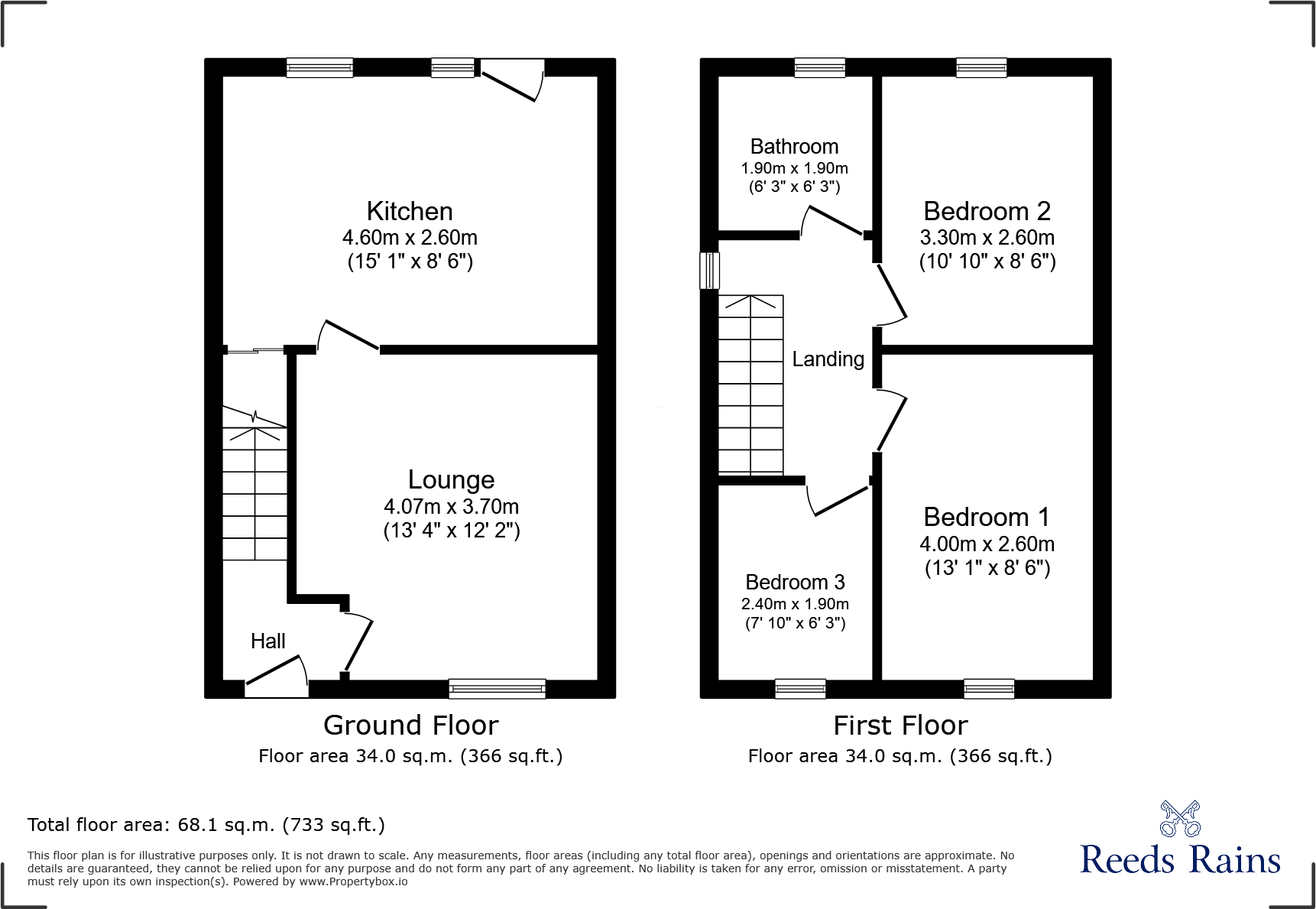 Greenacres Grove, Halifax, West Yorkshire, HX3 floorplan
