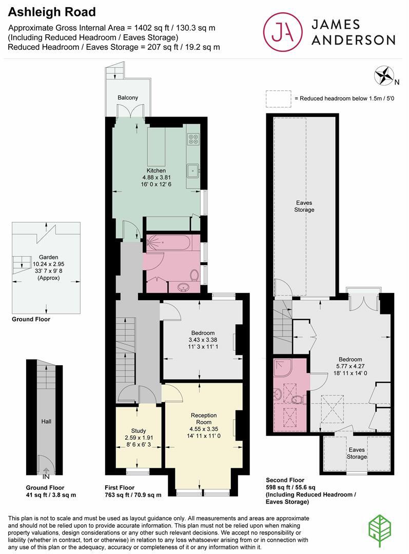 Ashleigh Road, Mortlake, London, SW14 floorplan