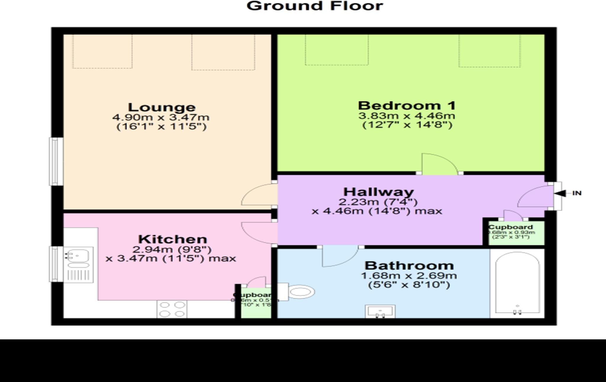 5 The Paddocks, Martlesham Heath, IPSWICH, IP5 3UH floorplan