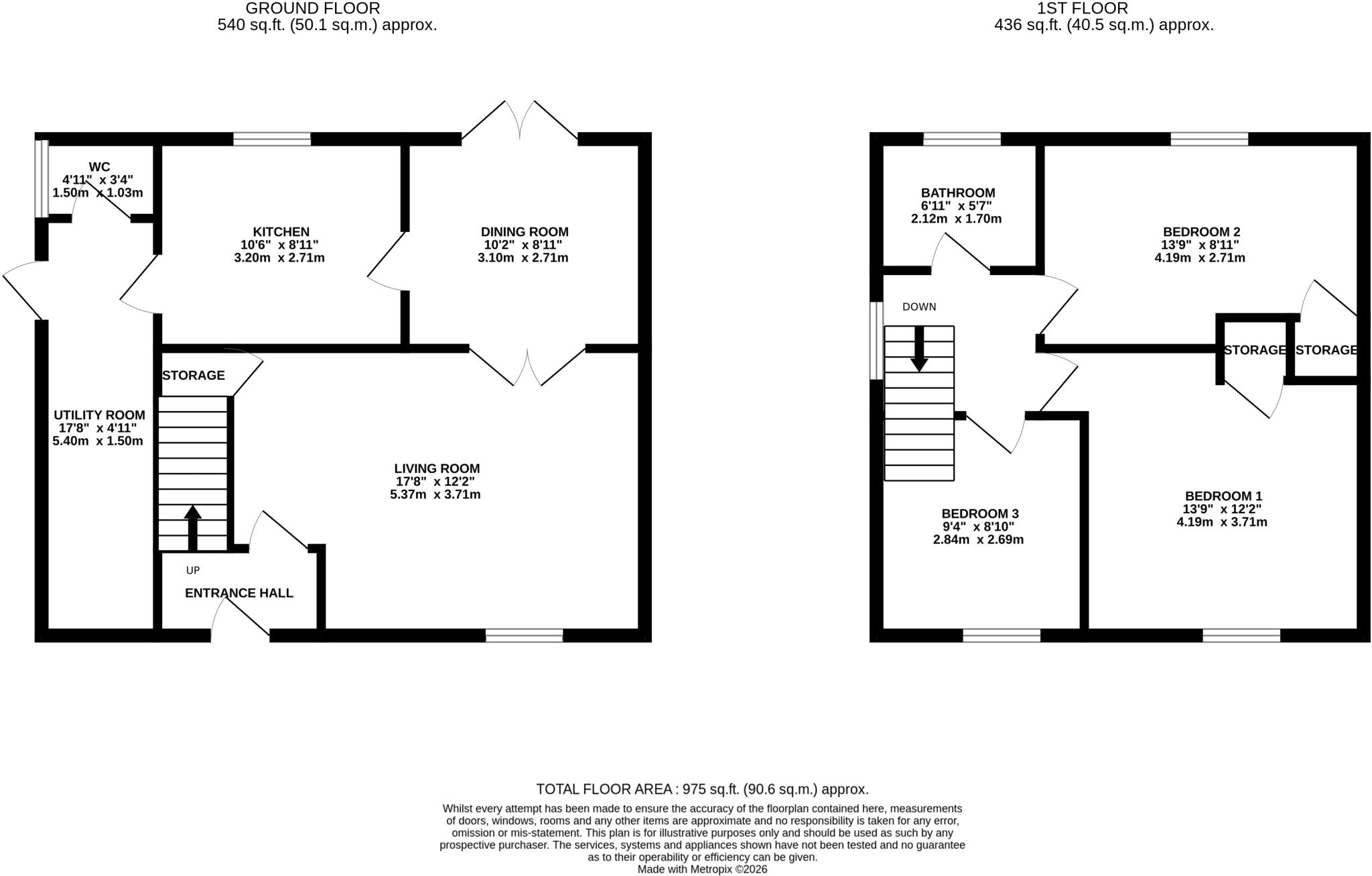 Chadwick Close, Newport, NP20 floorplan